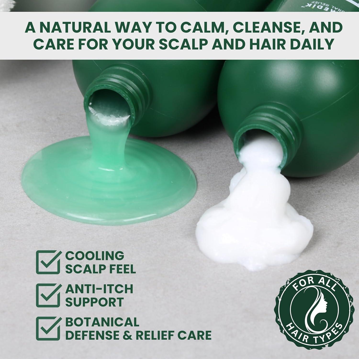 Juego de Champú y Acondicionador Kesmedik 473 ml - Árbol de Té y Lavanda