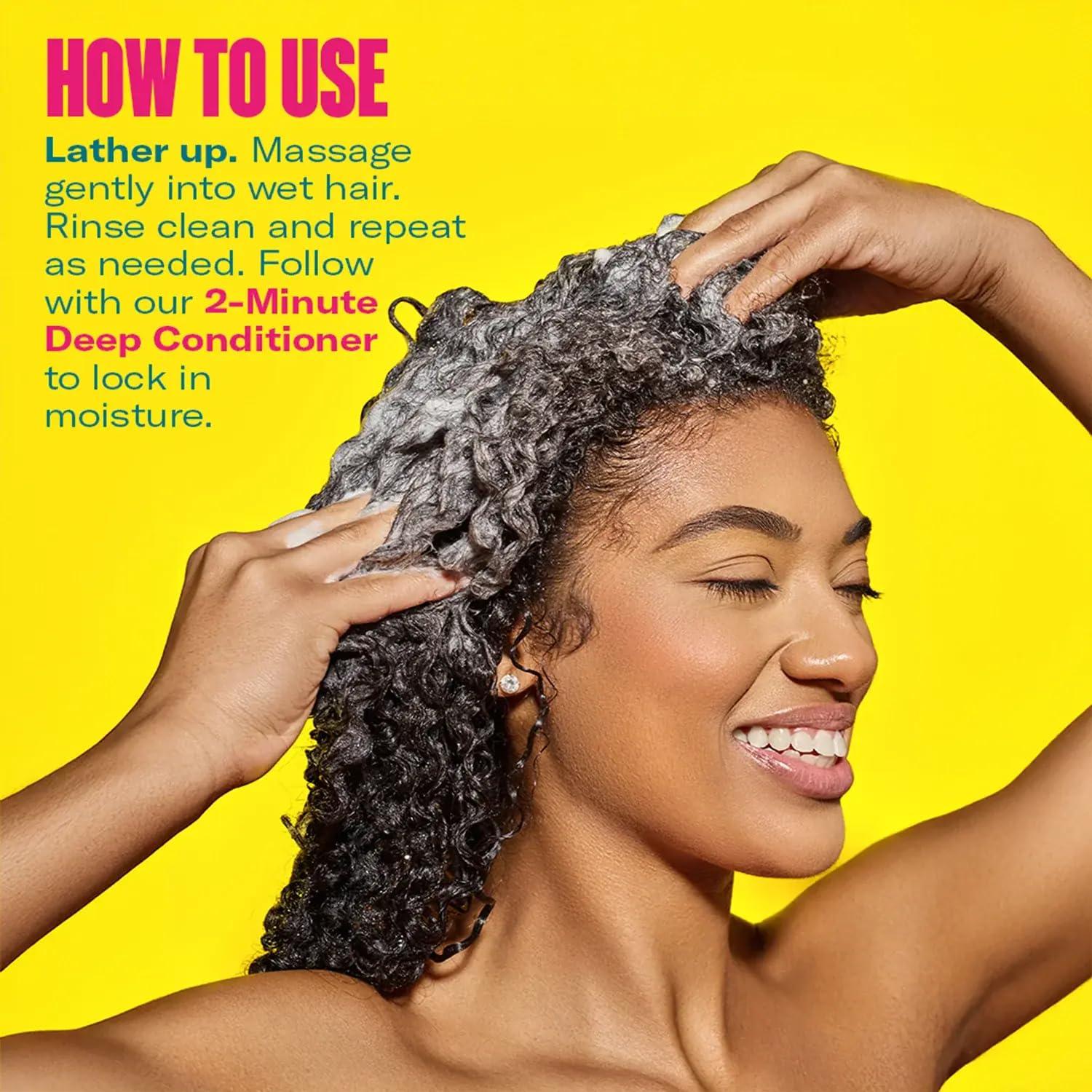 Champú Hidratante Profundo Mielle Kalahari Melón 354 ml - Sin Sulfatos