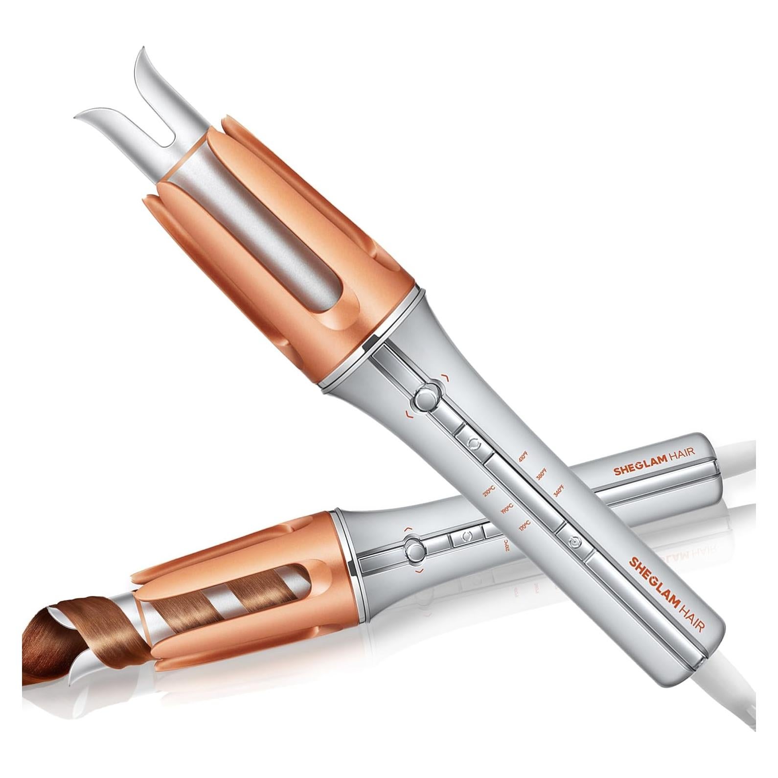 Plancha de Rizar Automática SHEGLAM 31.5cm 3 Temperaturas