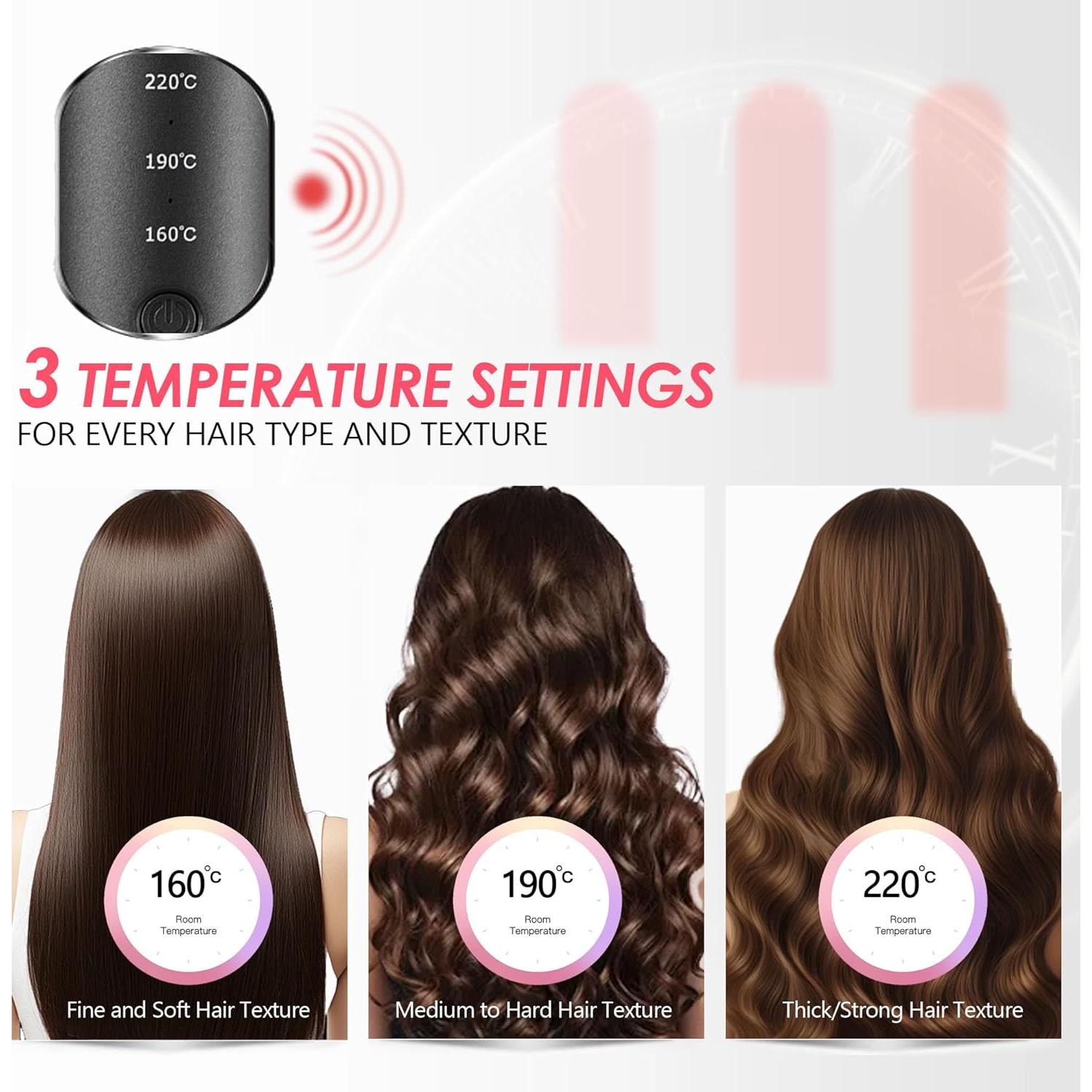 Plancha de Rizar Automática LA MAESII 1 Pulgada 3 Temperaturas