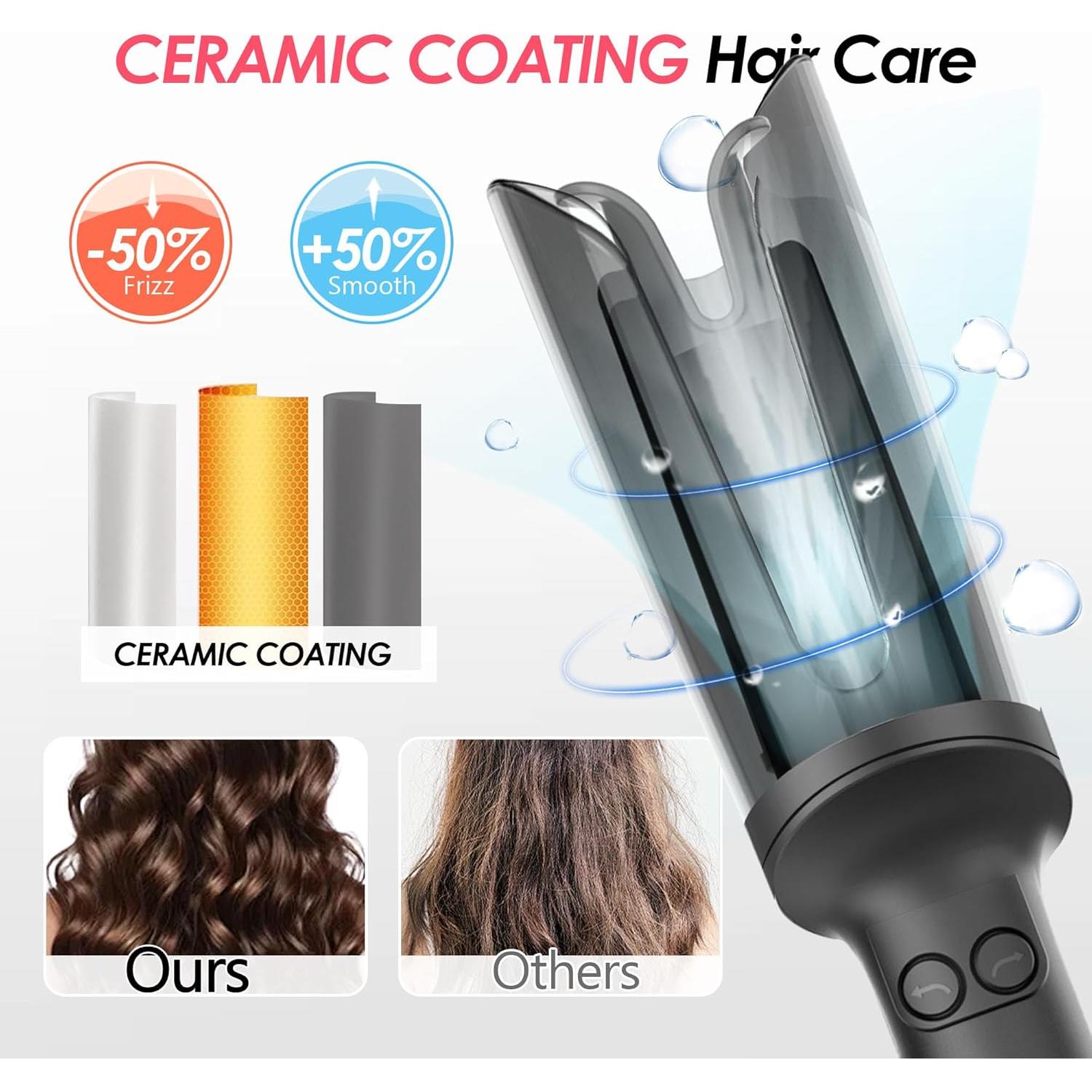 Plancha de Rizar Automática LA MAESII 1 Pulgada 3 Temperaturas