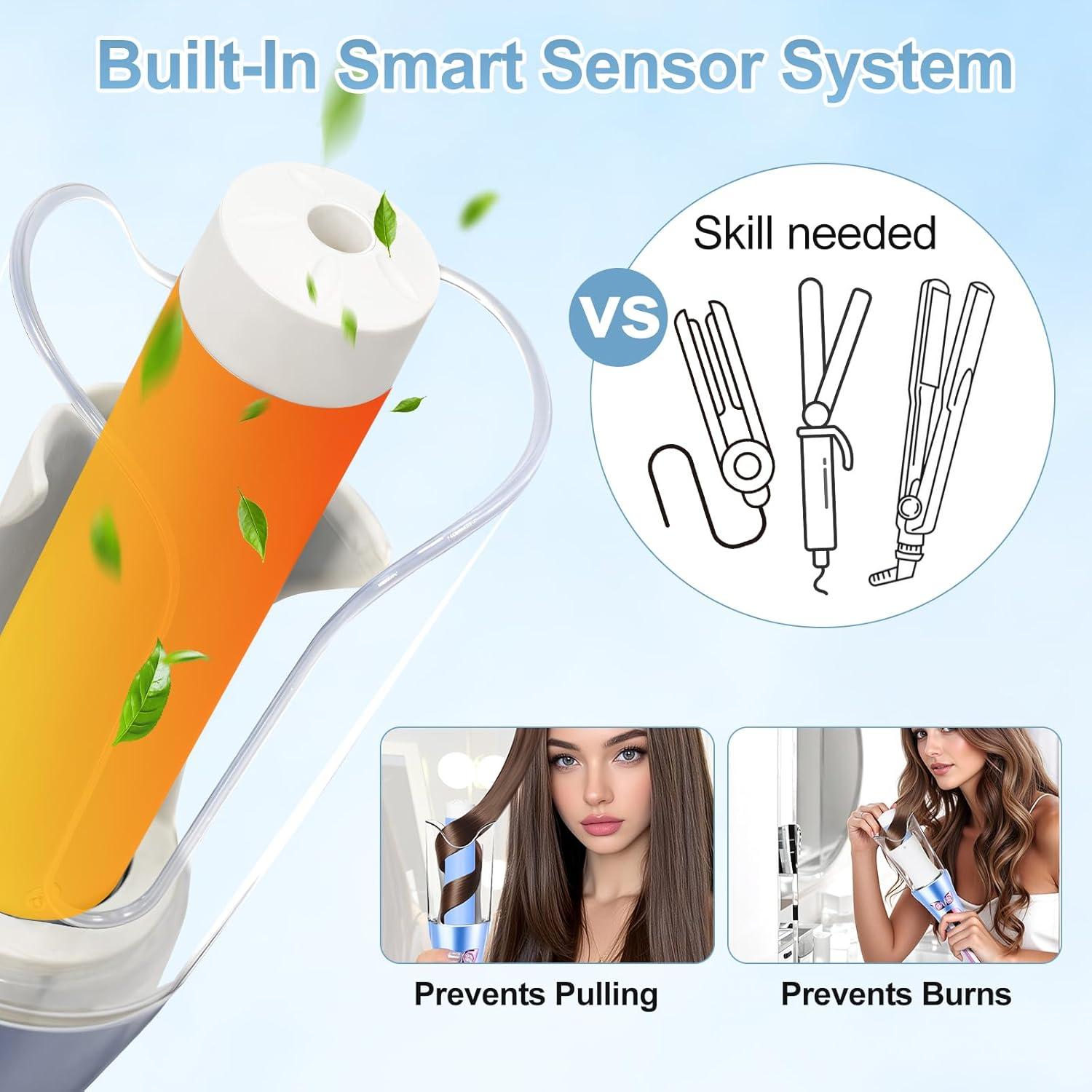 Rizador Automático JOYIDEAVA TH-506, 8 Temperaturas, Pantalla LCD