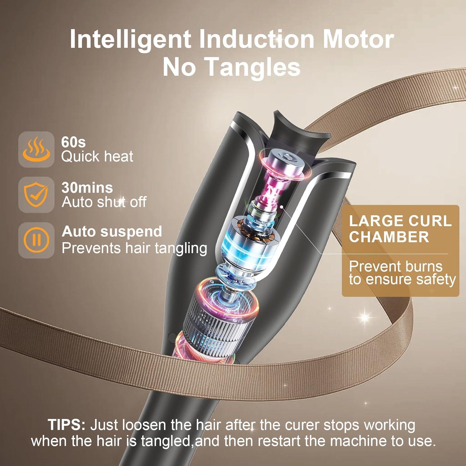 Rizador Automático EYESUN 1" (2.54 cm) 4 Temperaturas