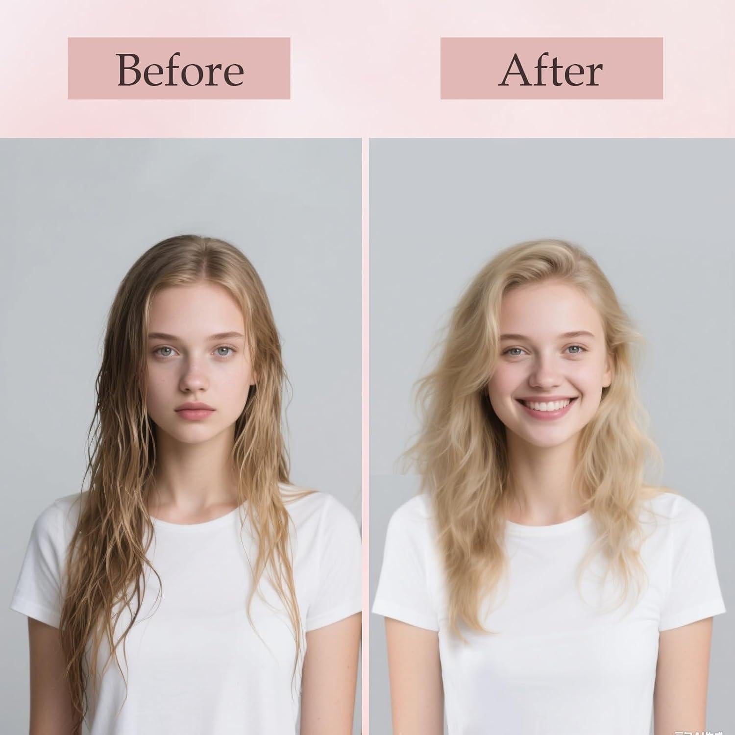 Cepillo Secador de Cabello 4 en 1 Sonew Oro Rosa 7.1 cm