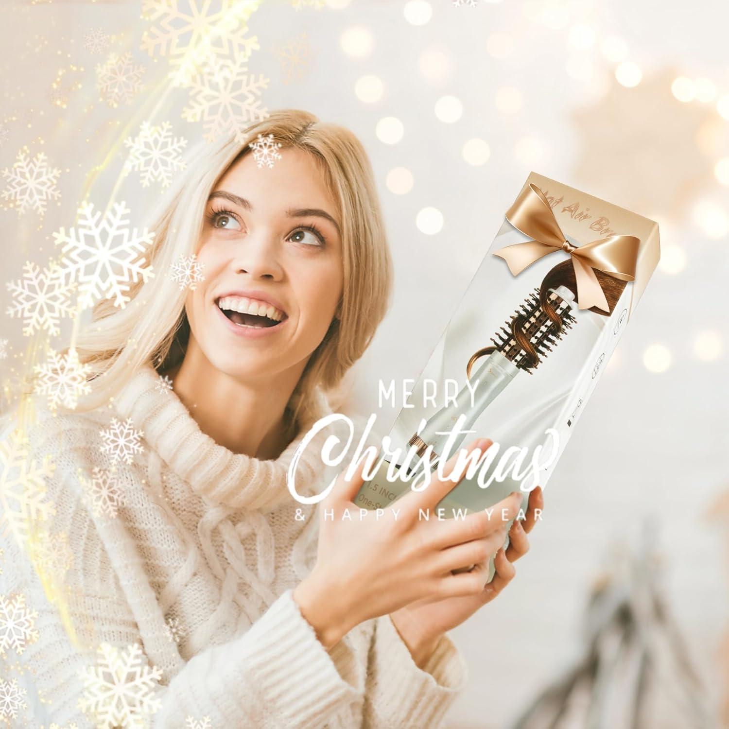 Secador de Cepillo Redondo 1.5" Hair Trends 110-120V 4 en 1