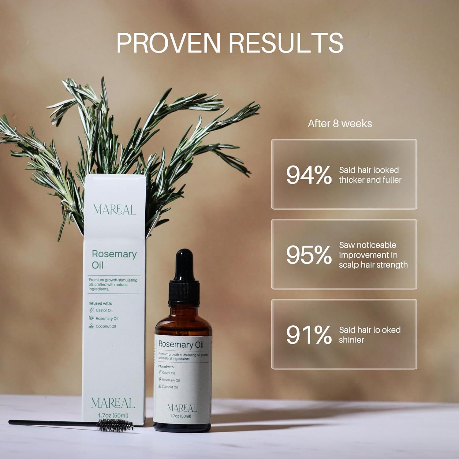 Aceite Puro de Romero Mareal 50 ml - Crecimiento y Salud Capilar