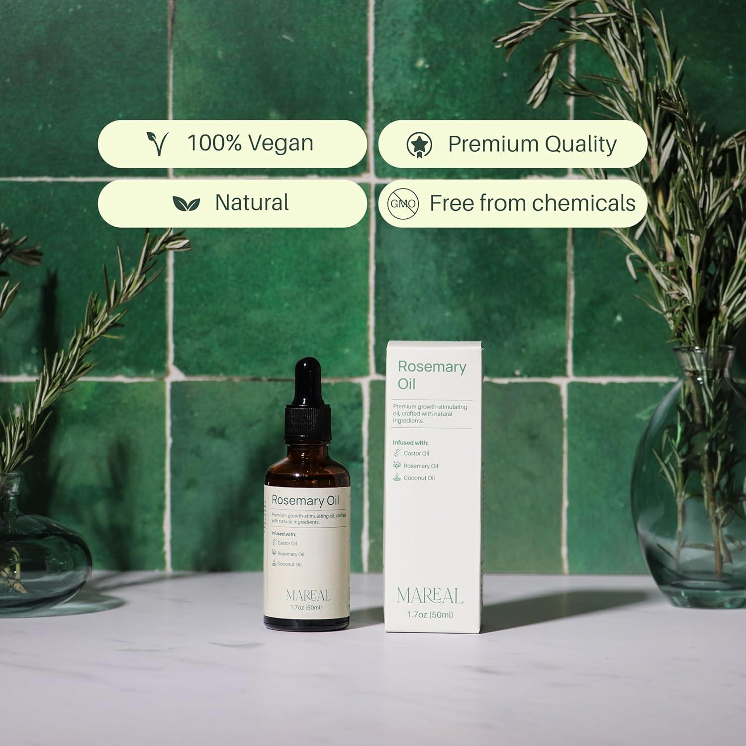 Aceite Puro de Romero Mareal 50 ml - Crecimiento y Salud Capilar