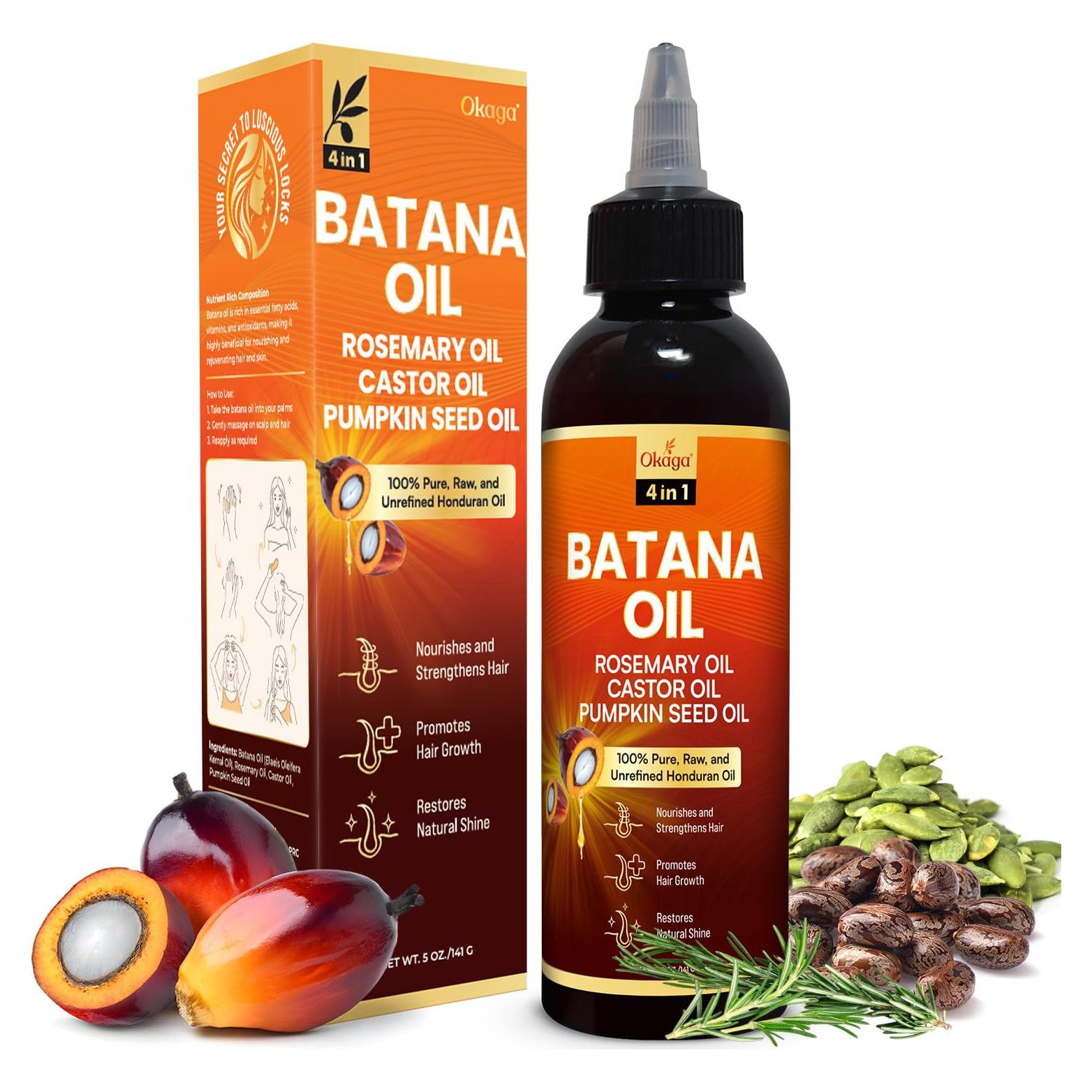 Aceite de Batana Okaga 142 ml - Crecimiento Cabello Natural