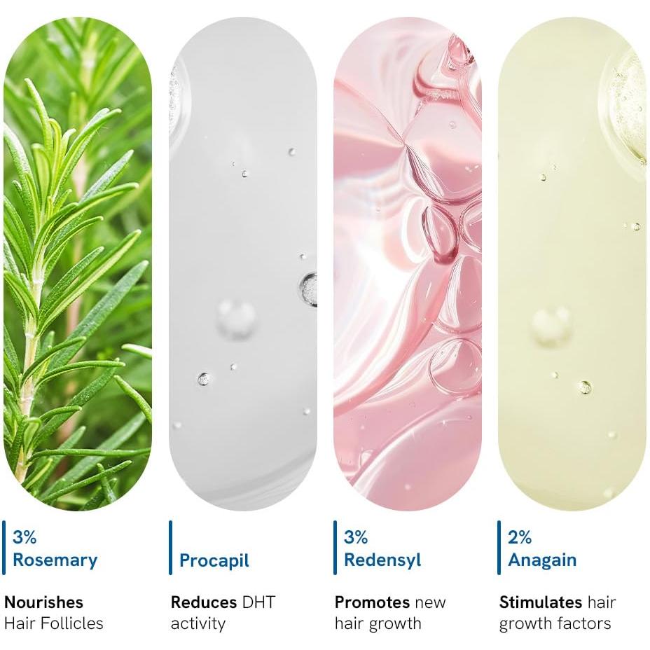 Suero Crecimiento Cabello Be Bodywise 25 ml - 3% Romero