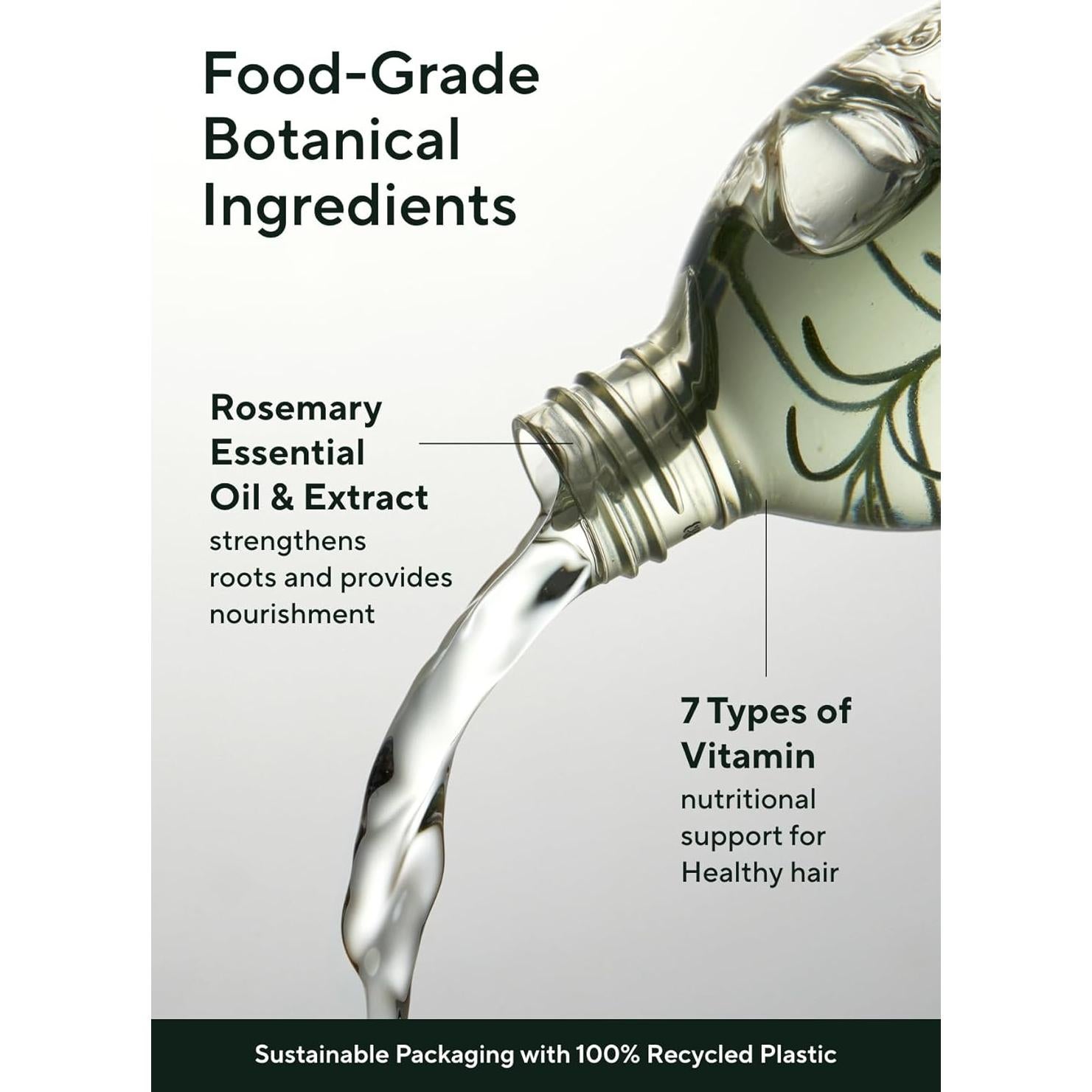 Rociador de Agua de Romero Aromática 110g - Crecimiento Cabello