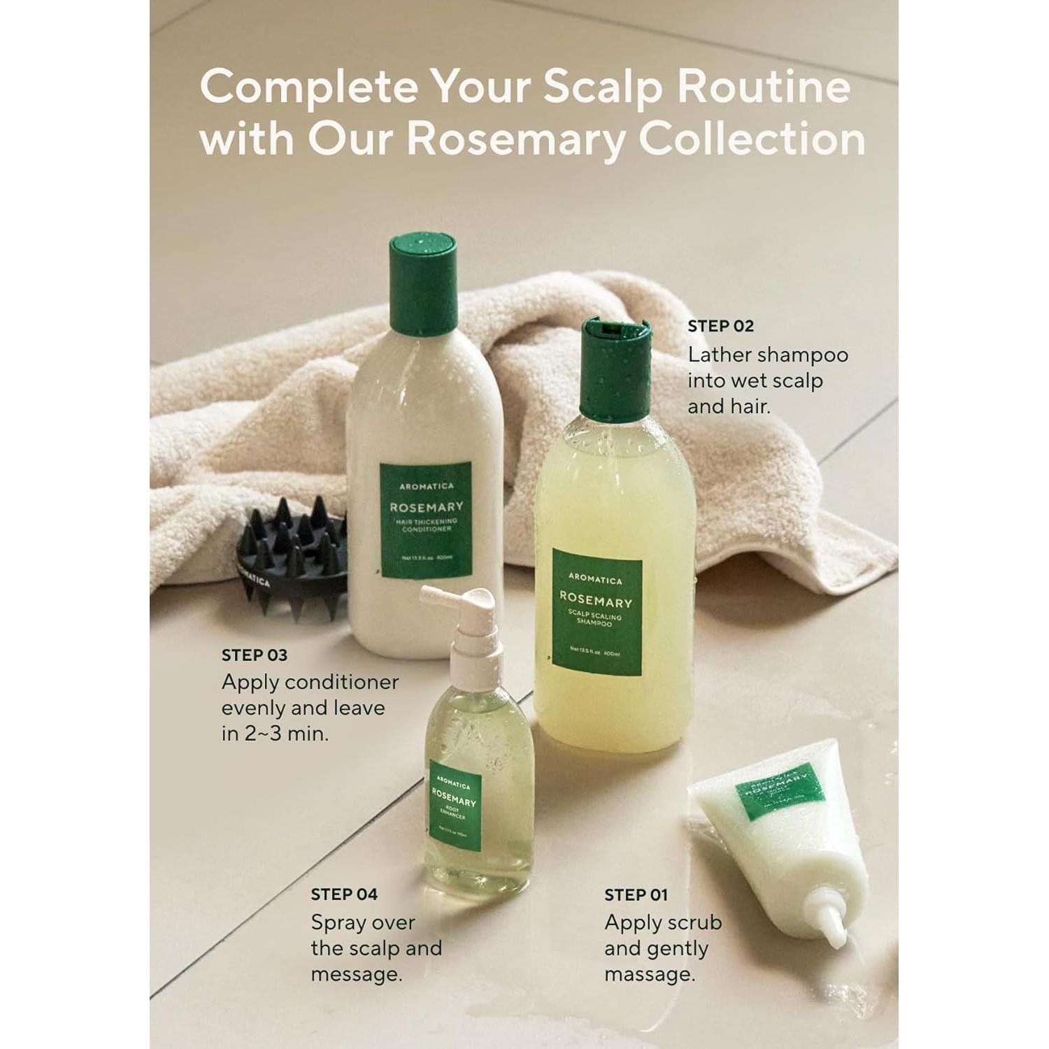 Rociador de Agua de Romero Aromática 110g - Crecimiento Cabello