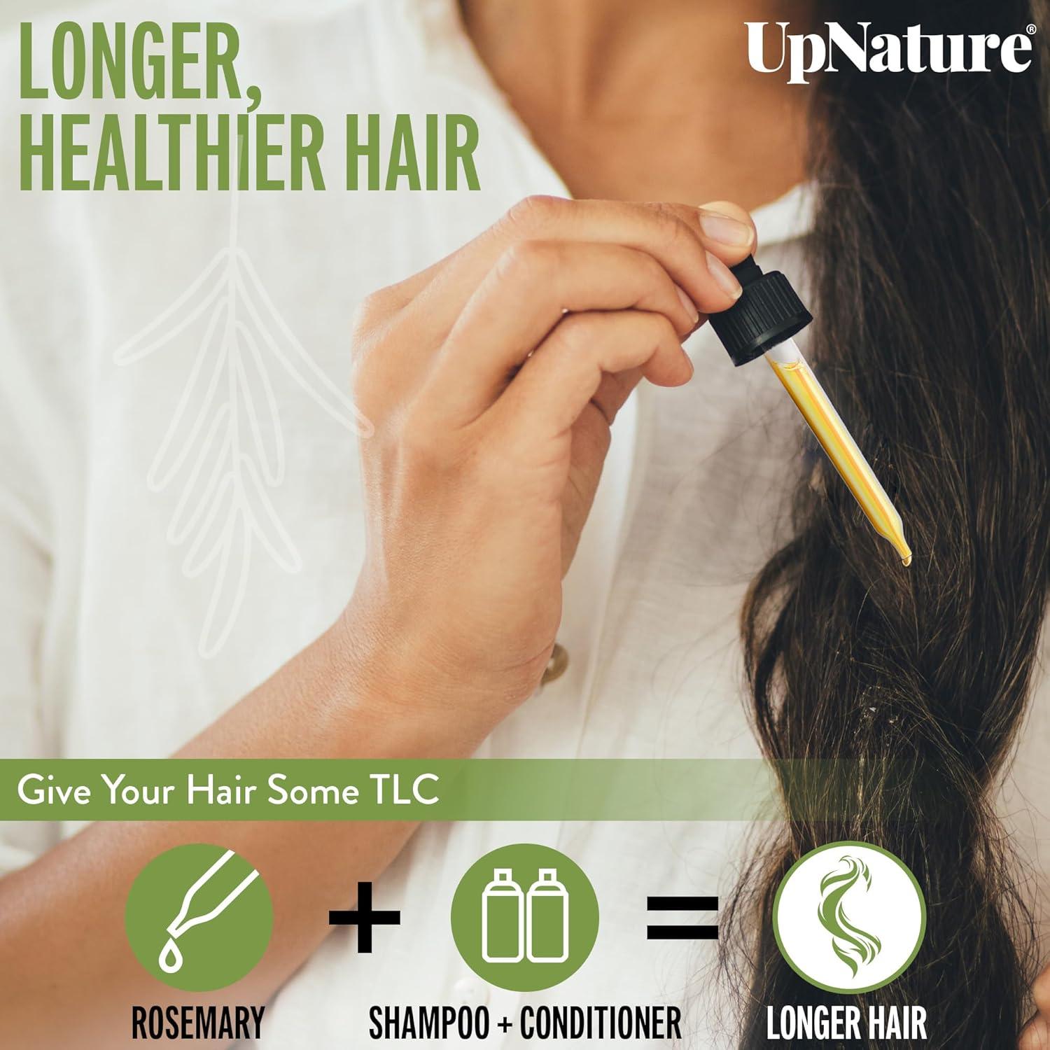 Aceite Esencial de Romero UpNature 100% Puro 59ml para Cabello