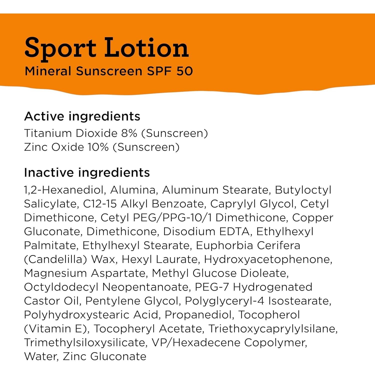 Protector Solar Mineral SPF 50 Blue Lizard Sport 88.7 ml
