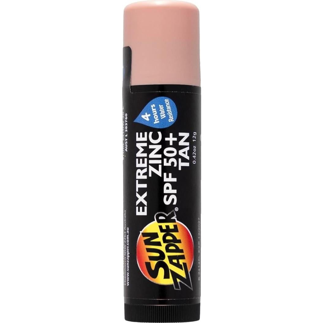 Barra de Bloqueador Solar Mineral Sun Zapper SPF 50+ Tono Medio