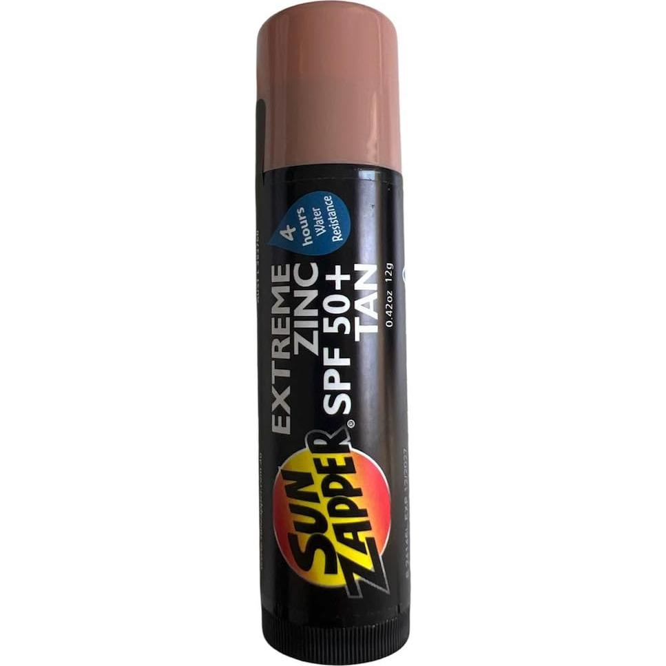 Barra de Bloqueador Solar Mineral Sun Zapper SPF 50+ Tono Medio