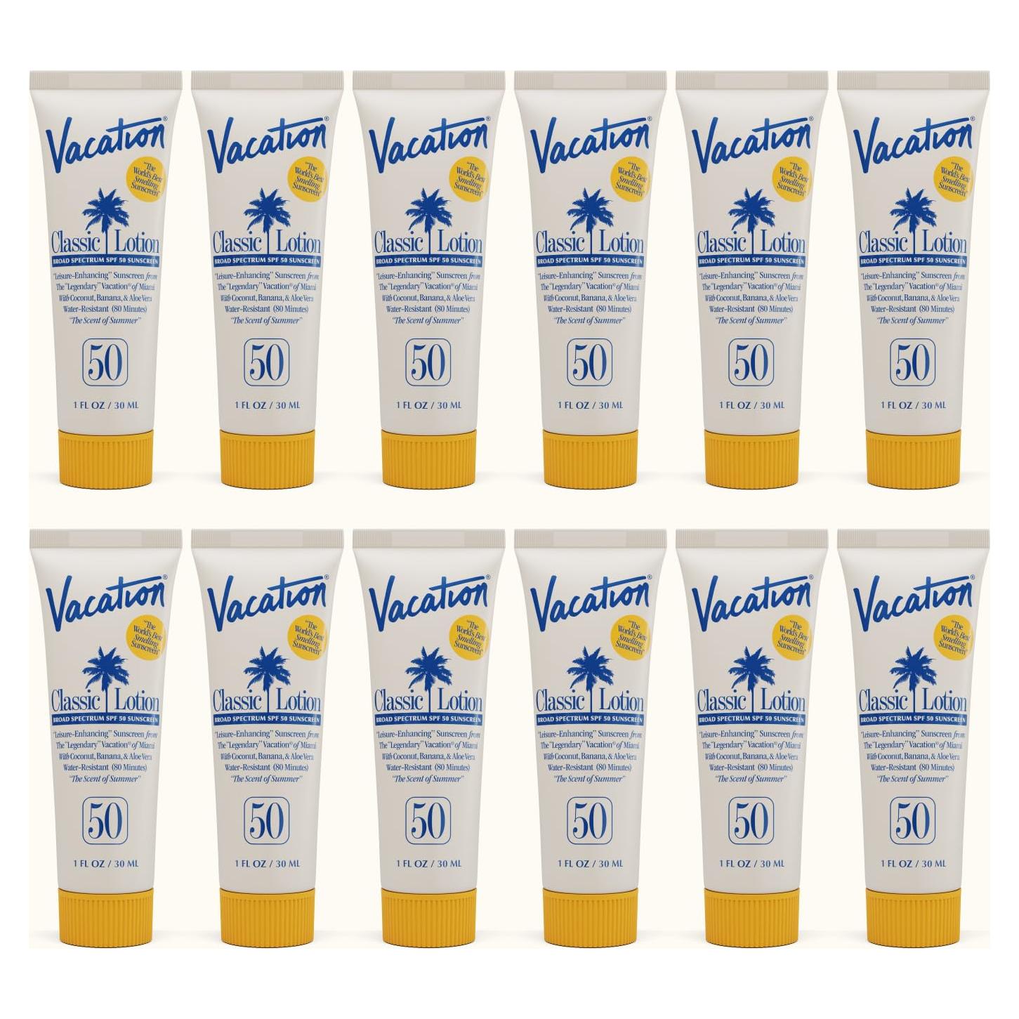 Protector Solar Mini Vacaciones SPF 50 - 12 Muestras de 30ml