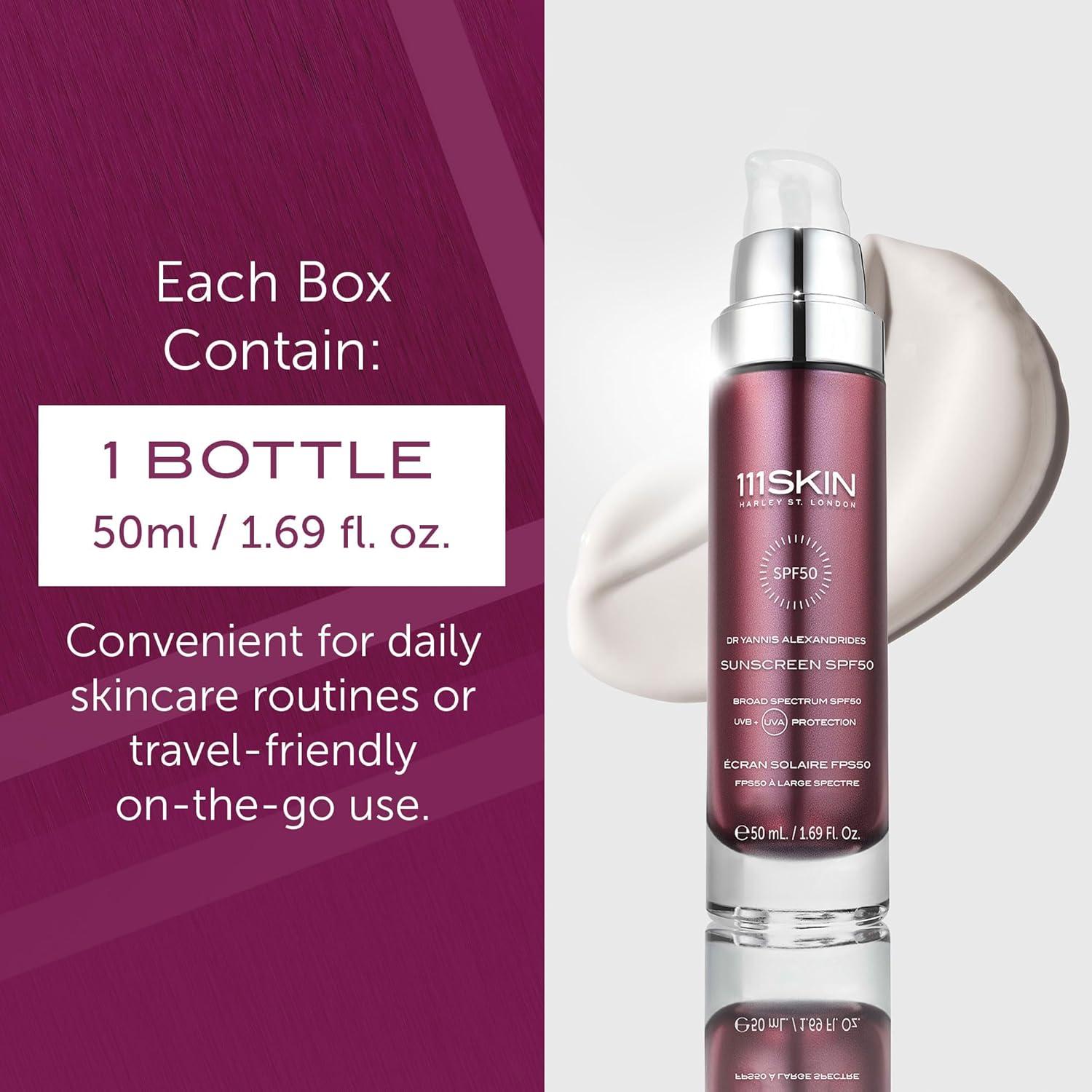 Protector Solar Mineral 111SKIN SPF 50, 50 ml - No Graso