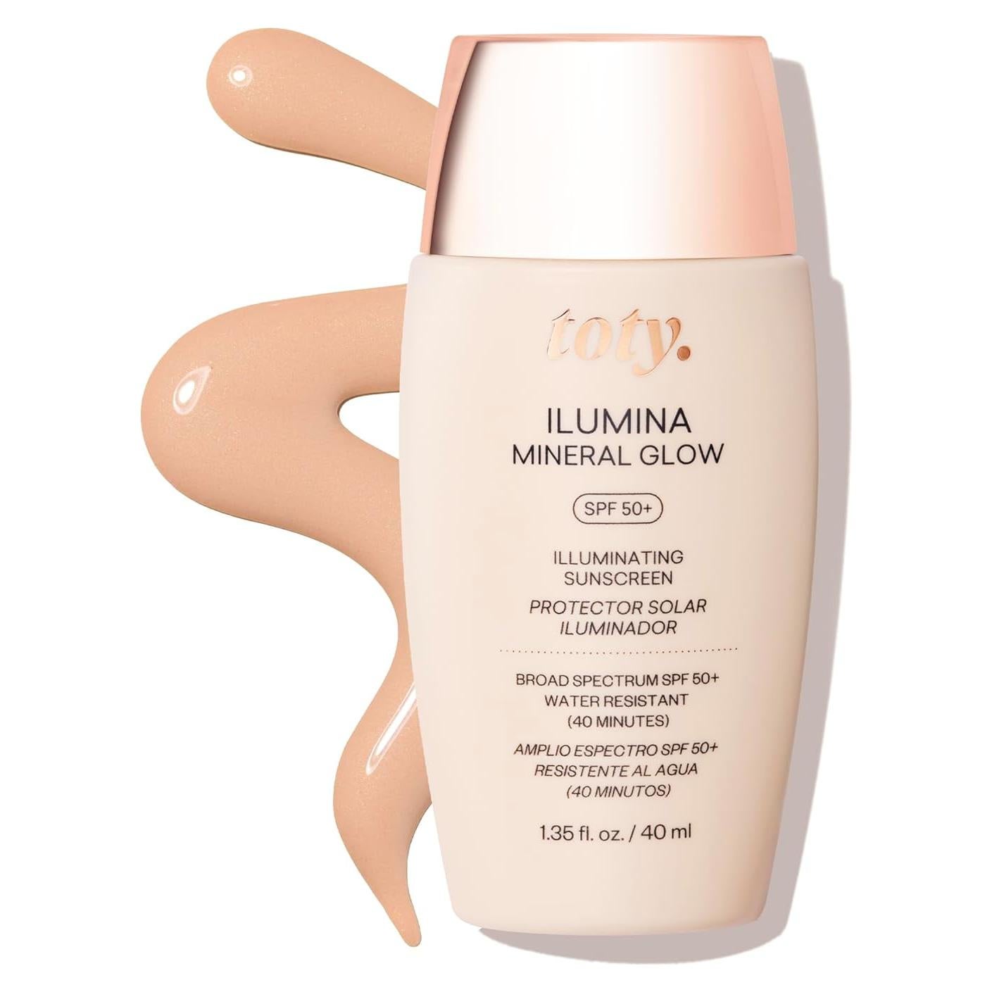 Protector Solar Mineral Toty SPF 50+ - Ilumina y Rejuvenece