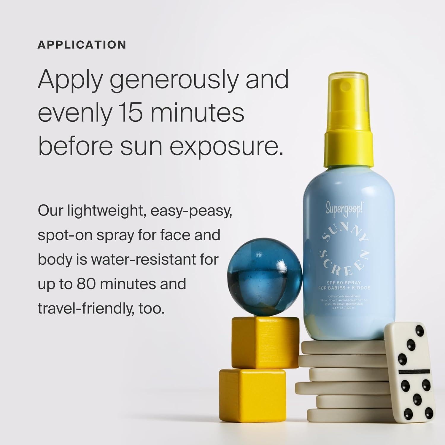 Protector Solar Mineral Supergoop! Sunnyscreen Spray SPF 50 100ml