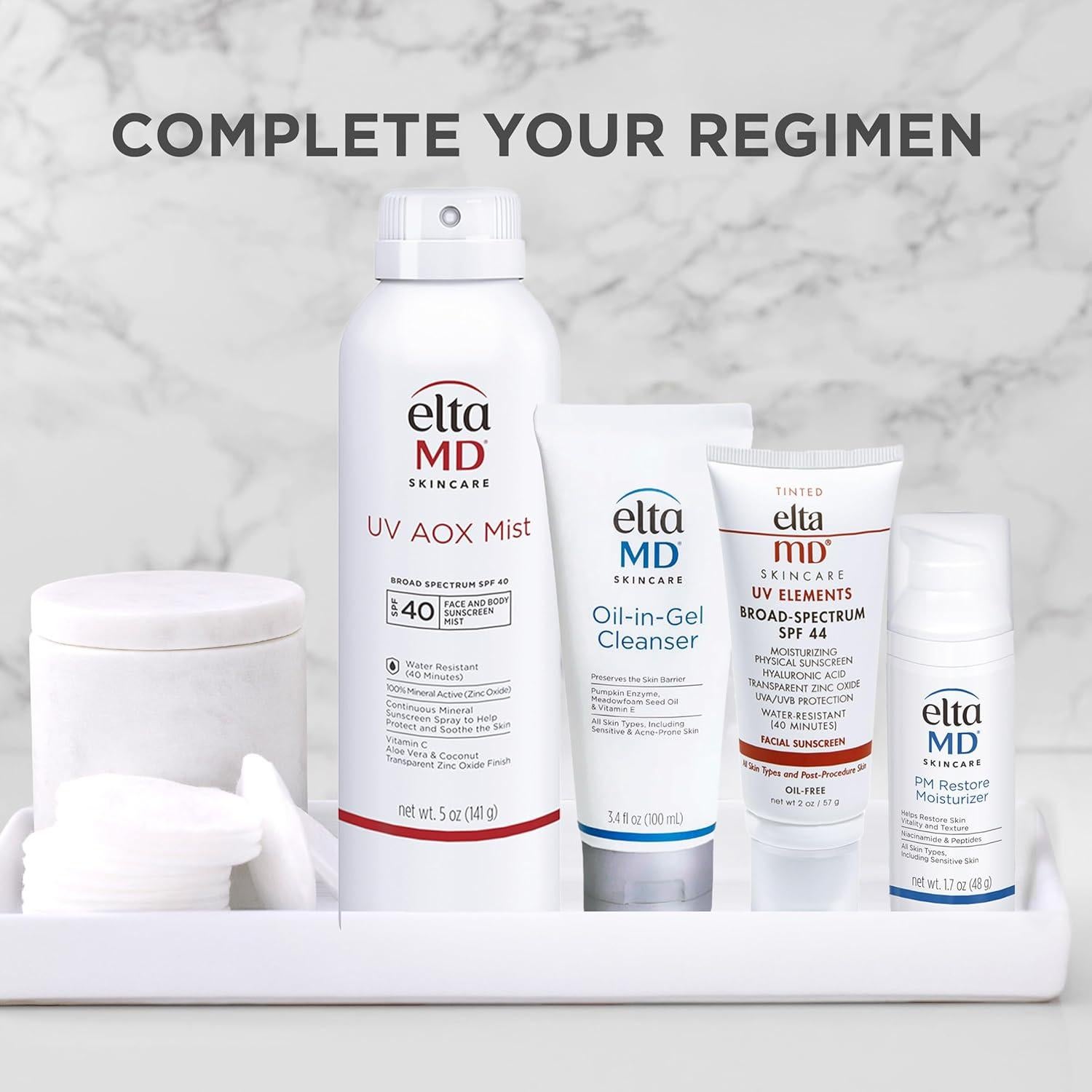 EltaMD Spray Solar Mineral SPF 40 para Cara y Cuerpo 283 g