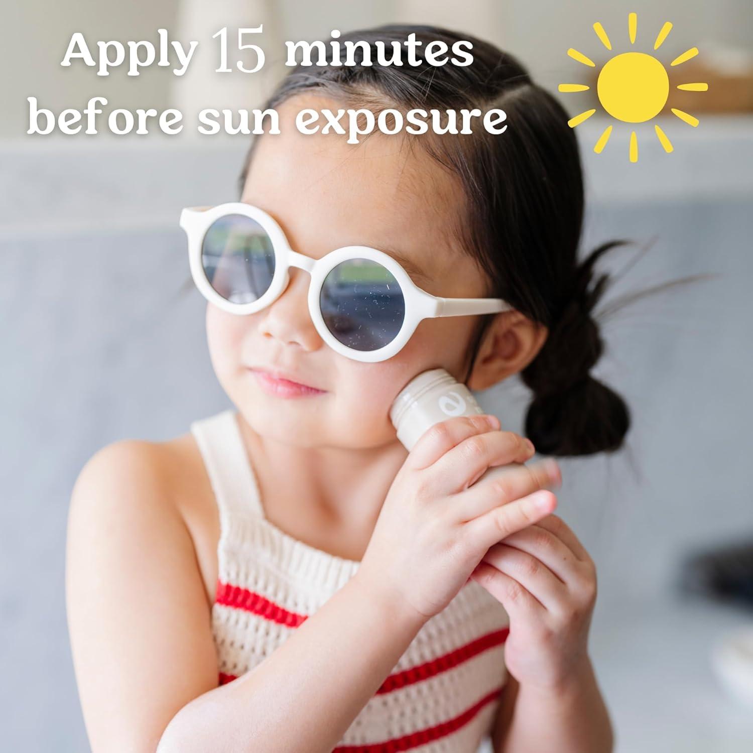 Protector Solar Mineral para Bebés Roe Wellness SPF 50 Stick