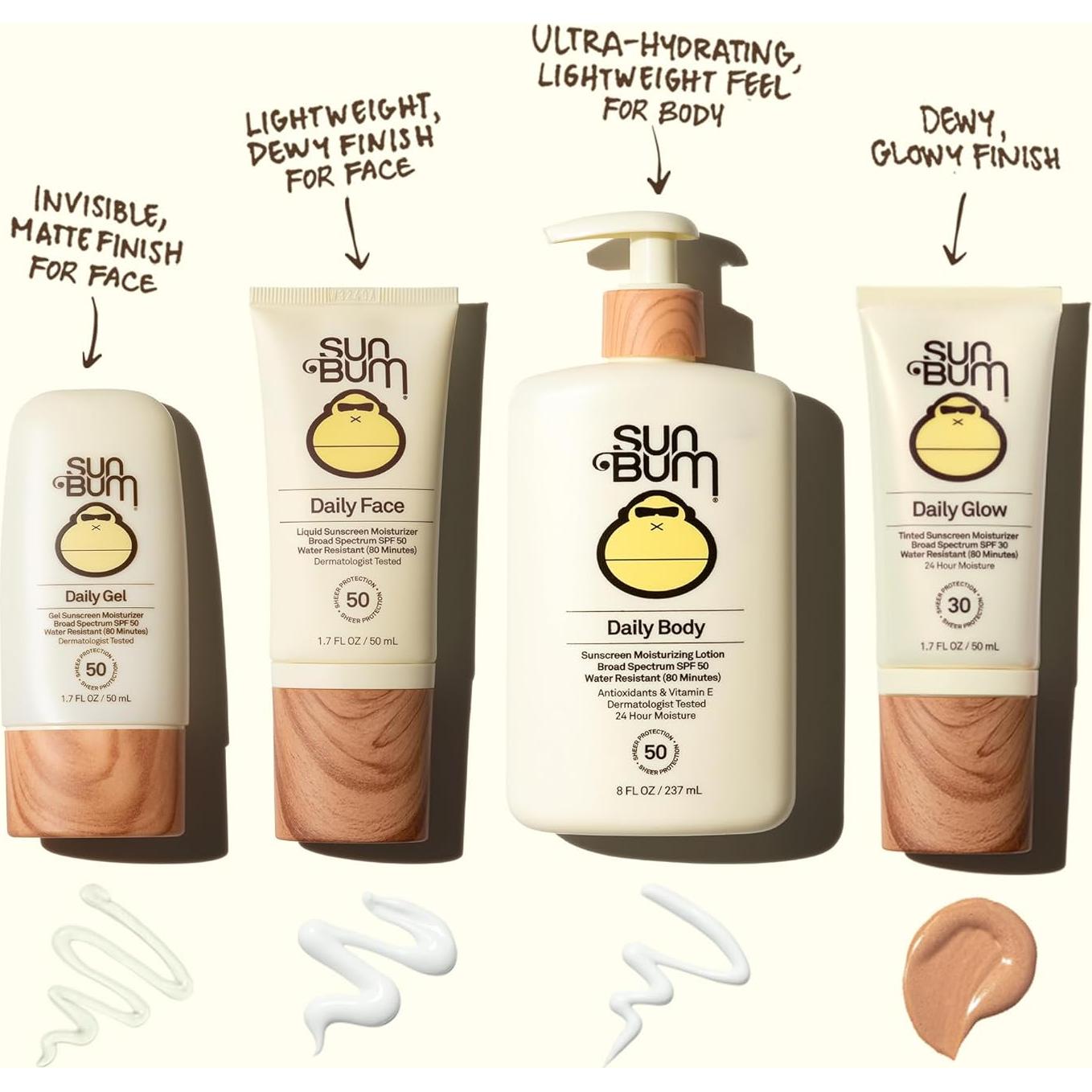 Loción Solar Facial Sun Bum Daily SPF 50 - 48.2 g