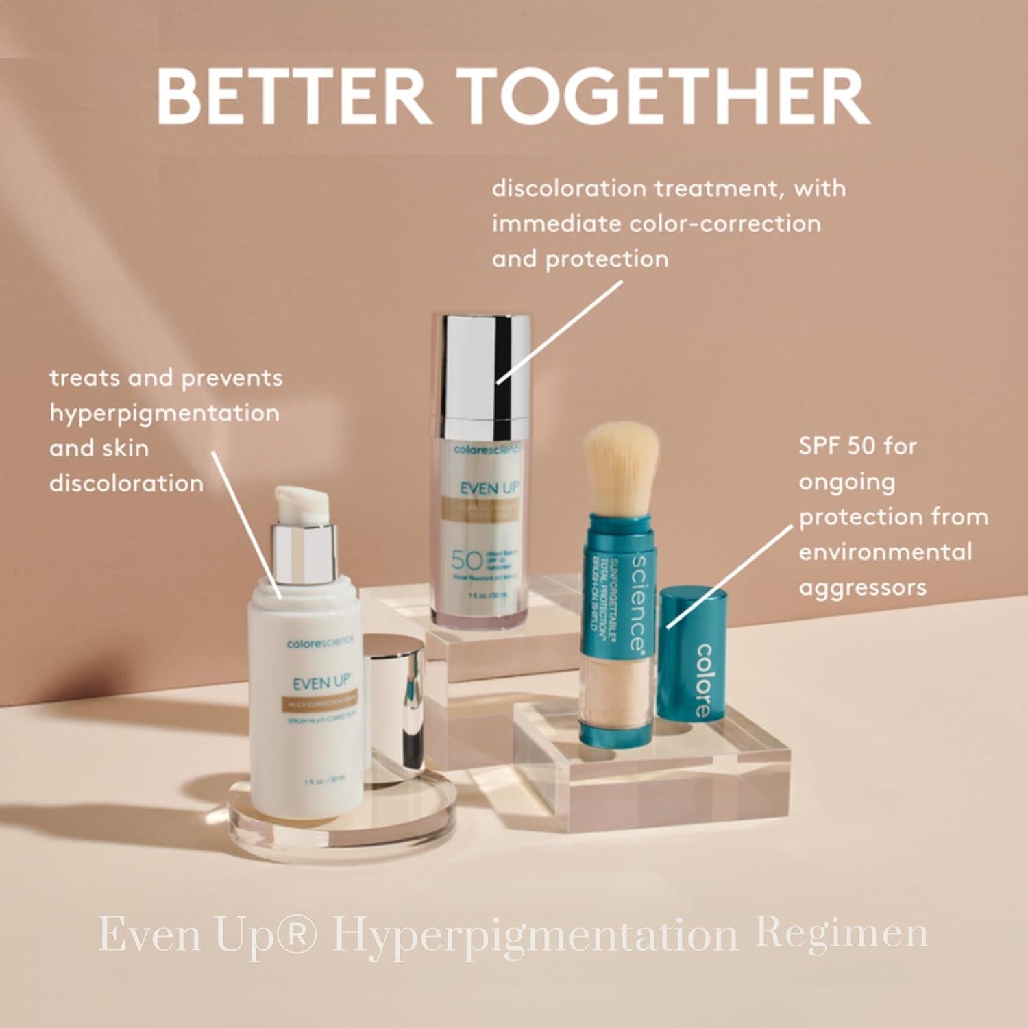 Protector Solar Facial Mineral Colorescience Even Up 50 SPF 29.57 ml