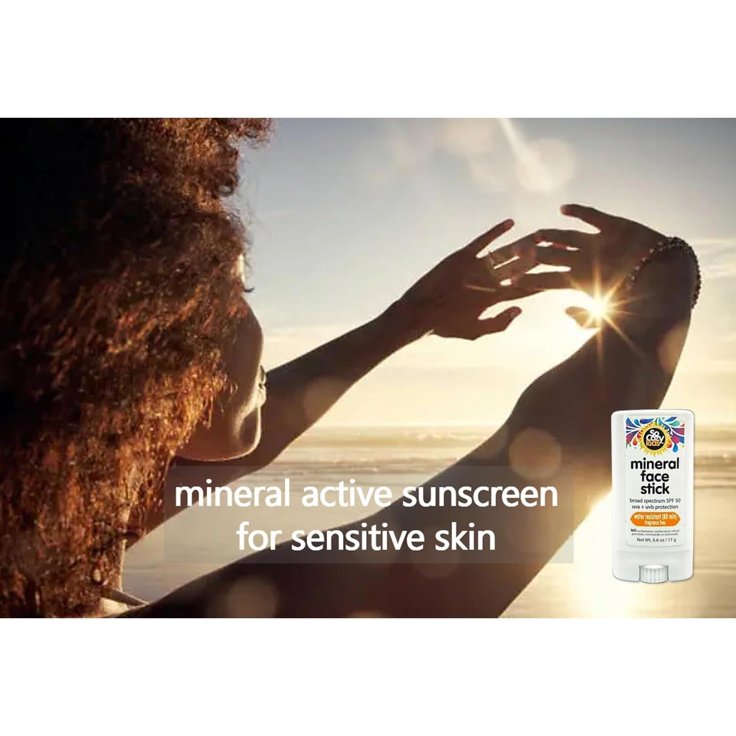 SoCozy Barra Protector Solar Niños SPF 50 17 g Resistente al Agua