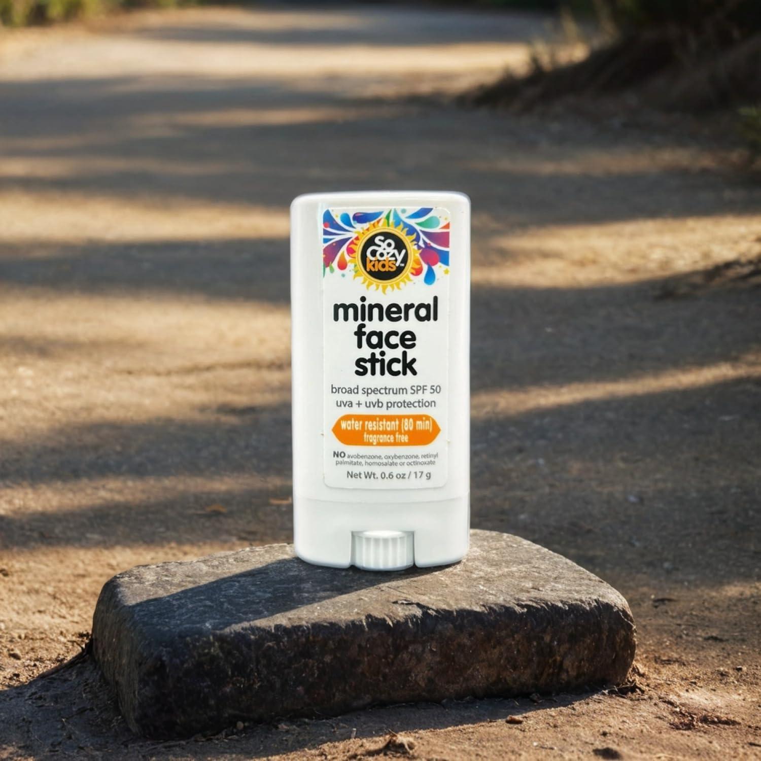 SoCozy Barra Protector Solar Niños SPF 50 17 g Resistente al Agua