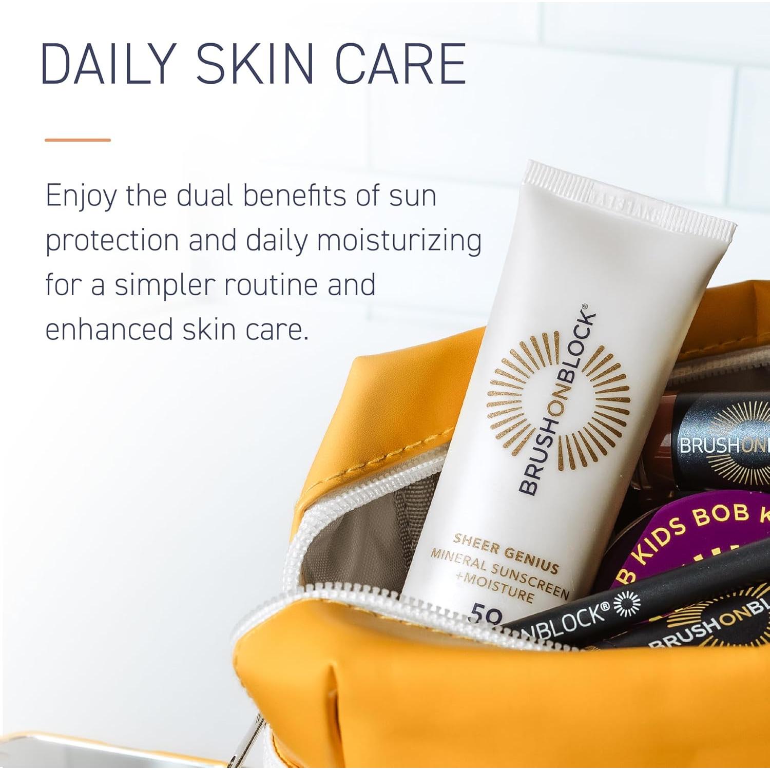 Protector Solar Mineral SPF 50 Brush On Block - Piel Sensible