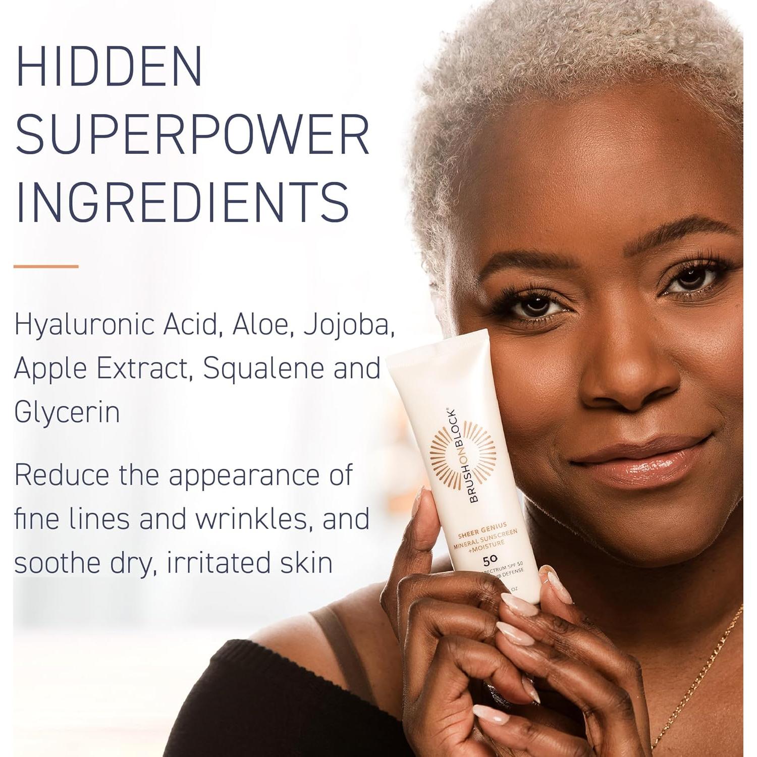 Protector Solar Mineral SPF 50 Brush On Block - Piel Sensible