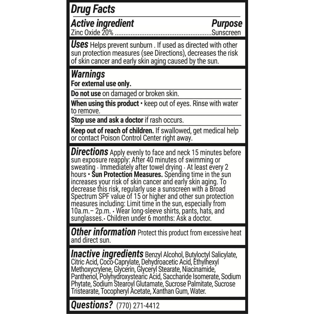 Protector Solar Facial Mineral SolRX SPF 50 - 48g con Niacinamida