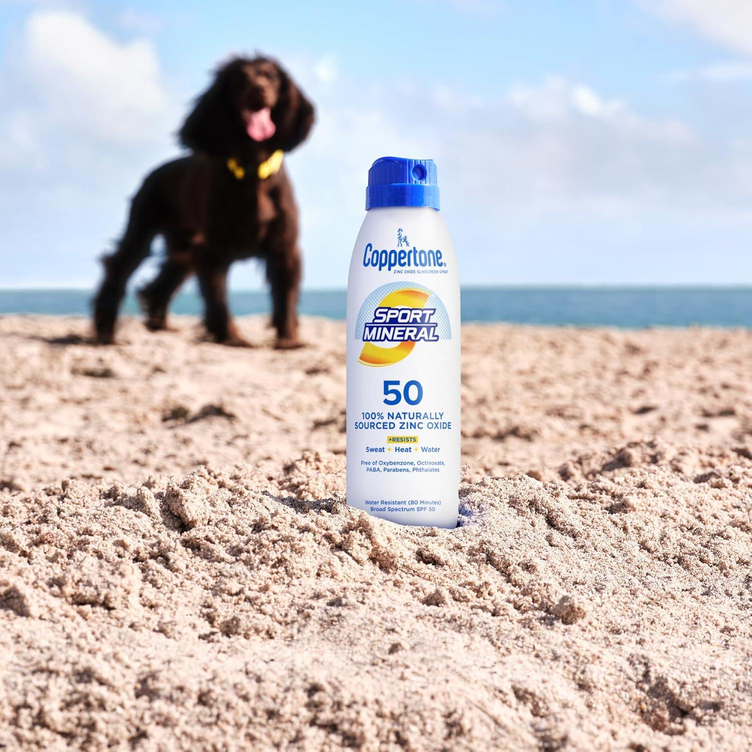 Protector Solar Coppertone SPORT Mineral SPF 50 Spray 142 g