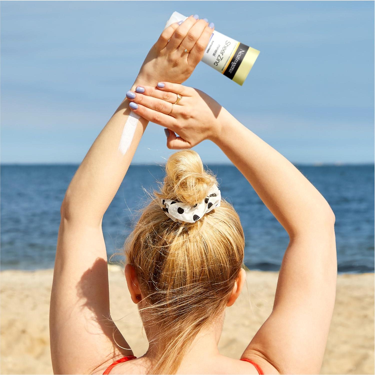 Protector Solar Neutrogena Sheer Zinc 89 ml SPF 50 Hipoalergénico