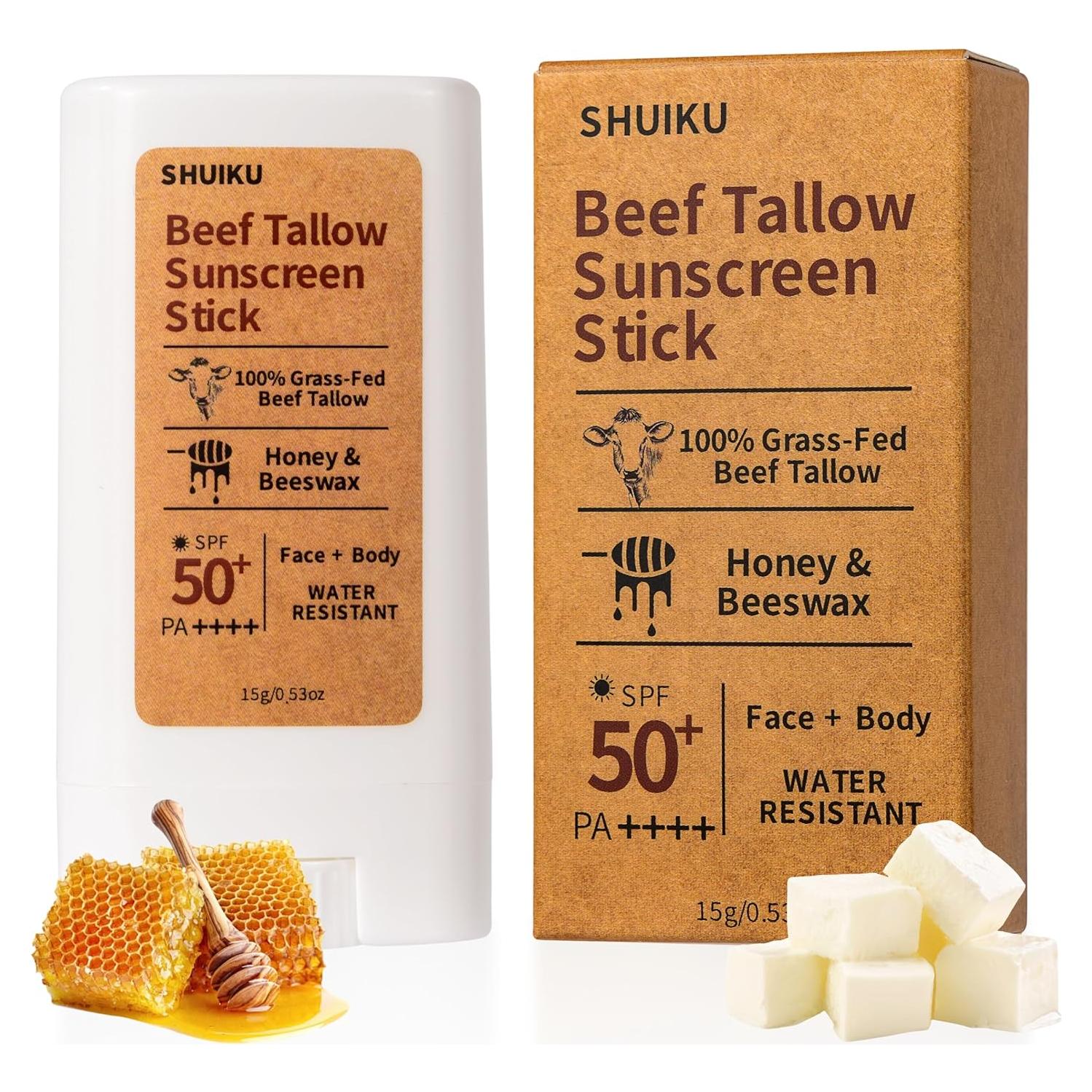 Protector Solar Orgánico en Barra SHUIKU SPF 50 - 15 g