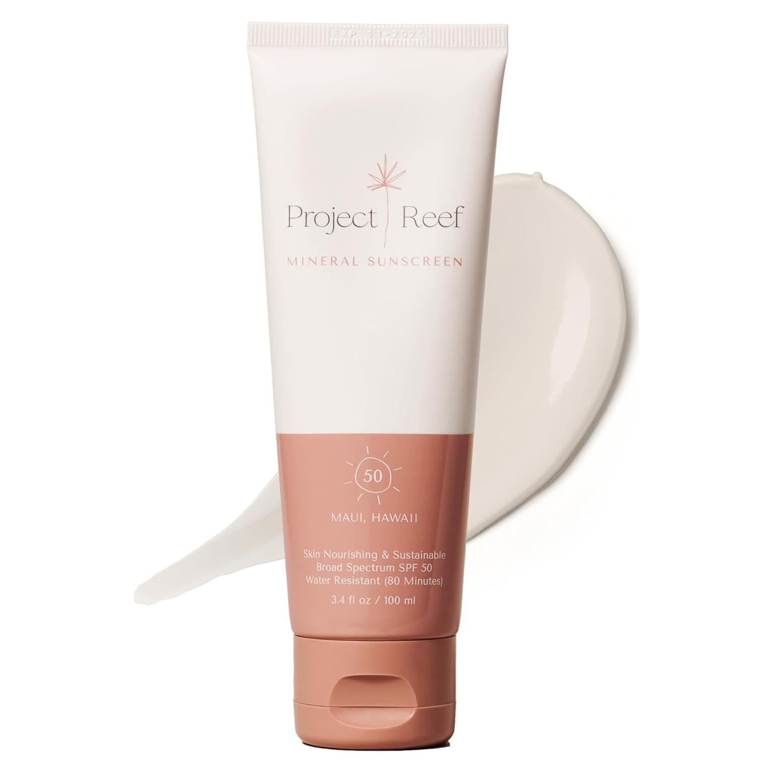 Protector Solar Mineral SPF 50 Project Reef 100 ml - Vegano y Ecológico