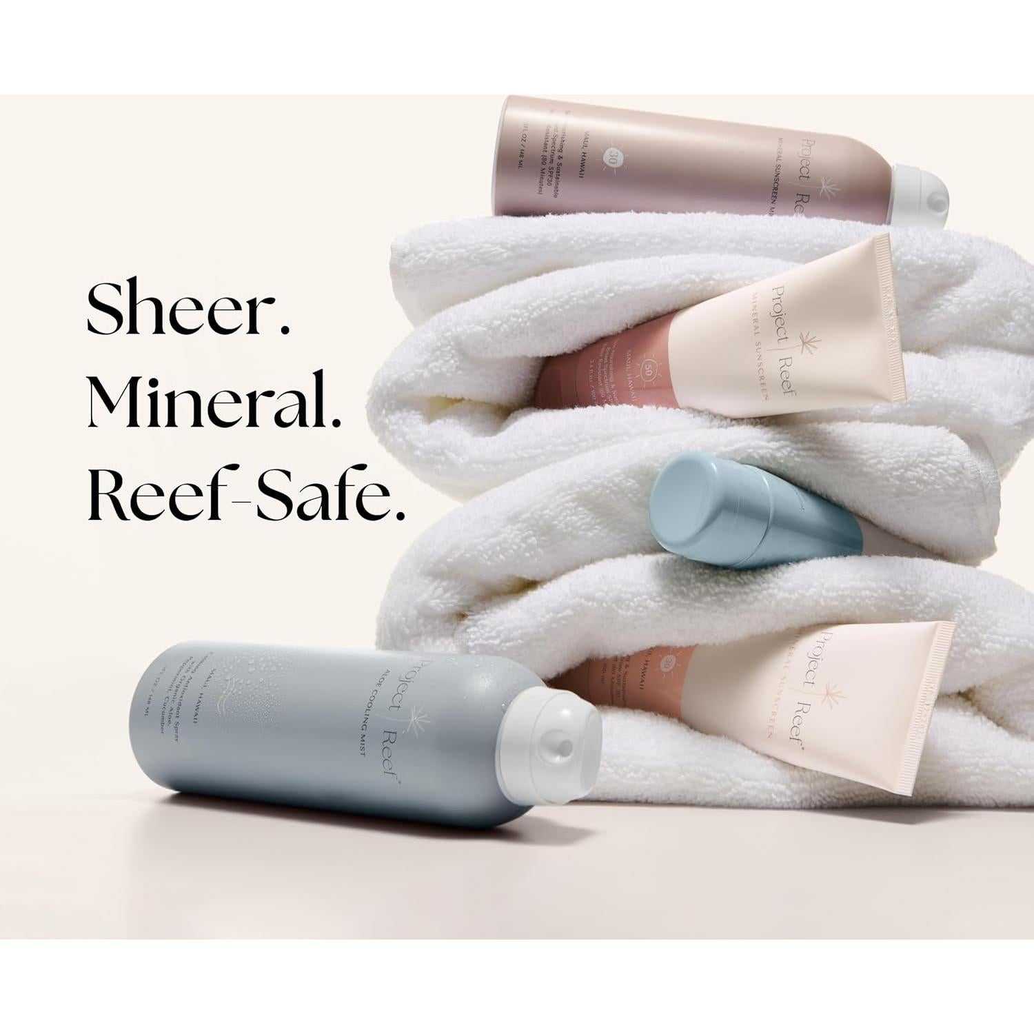 Protector Solar Mineral SPF 50 Project Reef 100 ml - Vegano y Ecológico