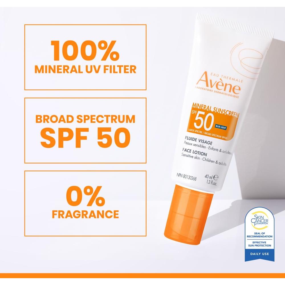 Protector Solar Facial Mineral Avène SPF 50 55g