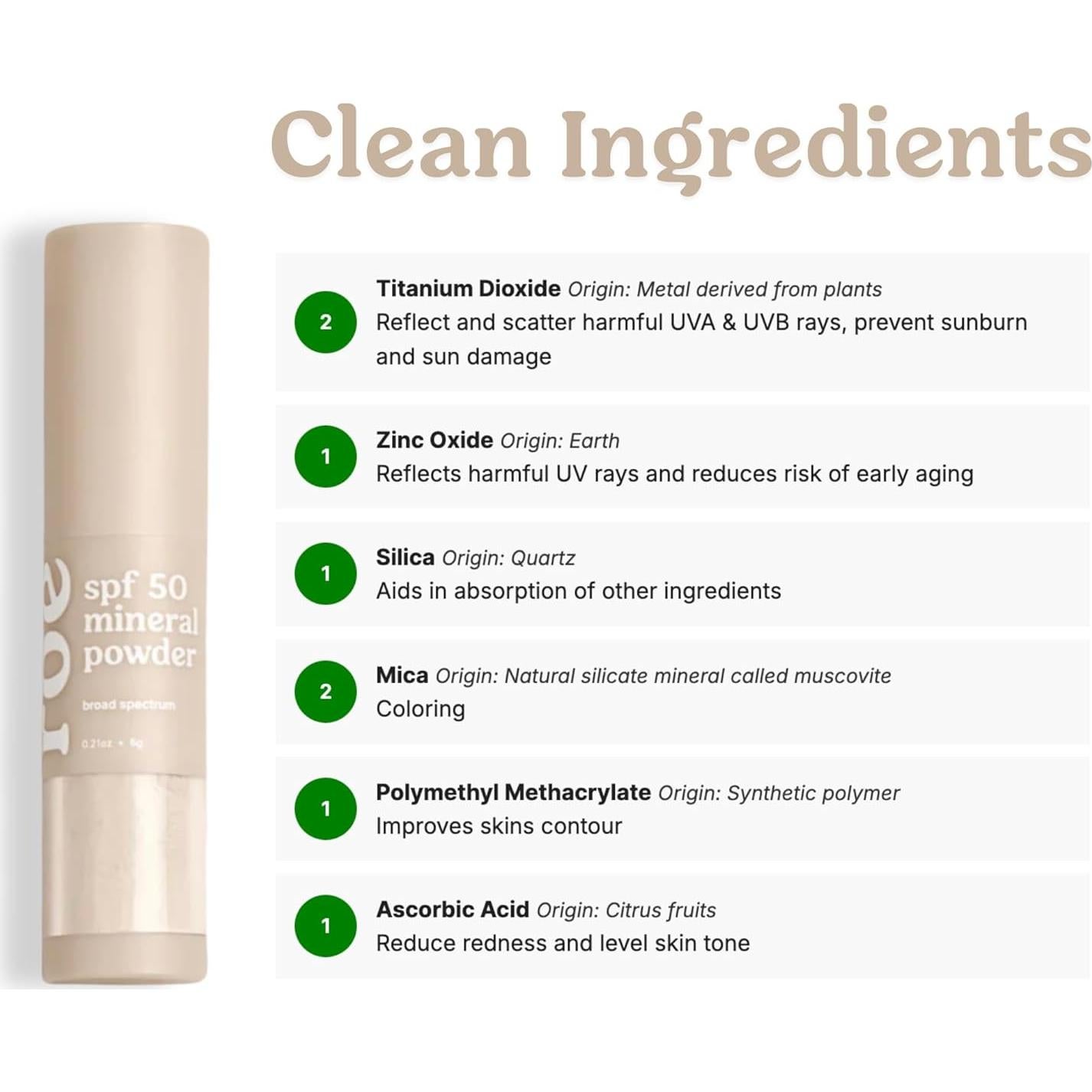 Protector Solar Mineral en Polvo SPF 50 Roe Wellness 11.83g