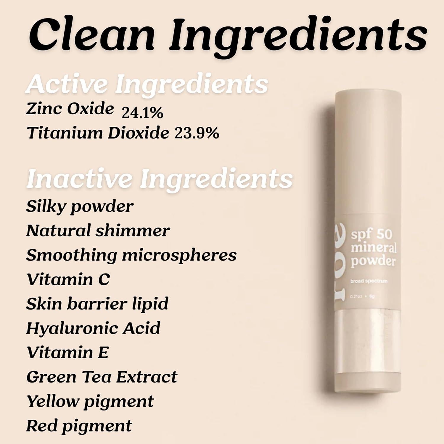 Protector Solar Mineral en Polvo SPF 50 Roe Wellness 11.83g