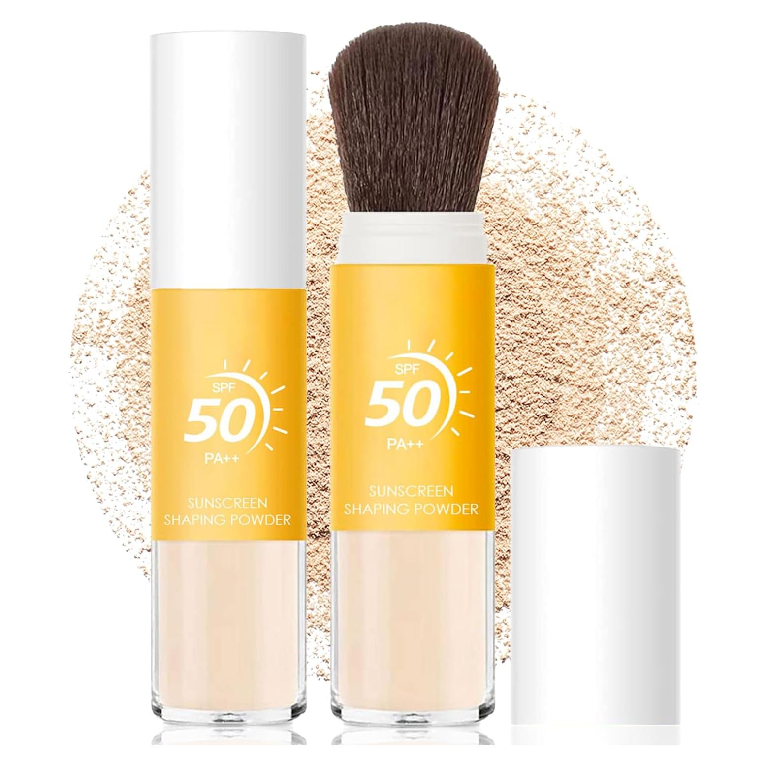 Polvo Mineral Fijador Solar SPF 50 Anweina - Acabado Mate