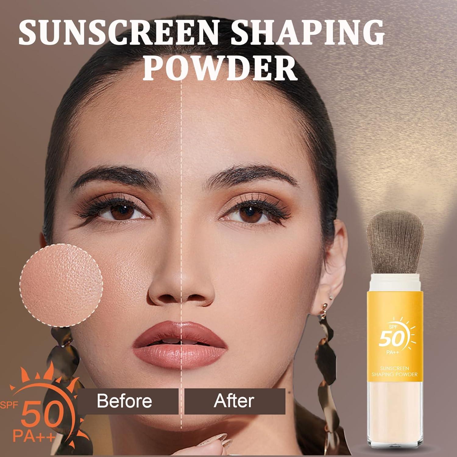 Polvo Mineral Fijador Solar SPF 50 Anweina - Acabado Mate