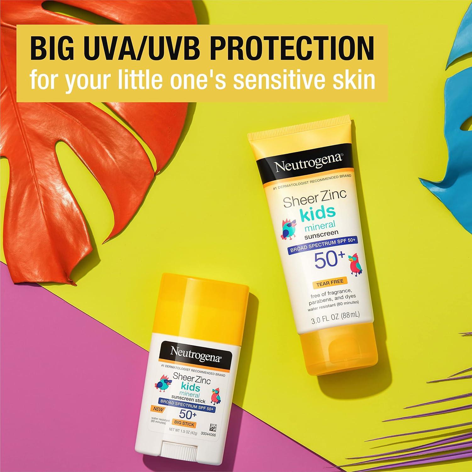 Protector Solar Neutrogena Kids Stick 42.52 g SPF 50+ UVA/UVB