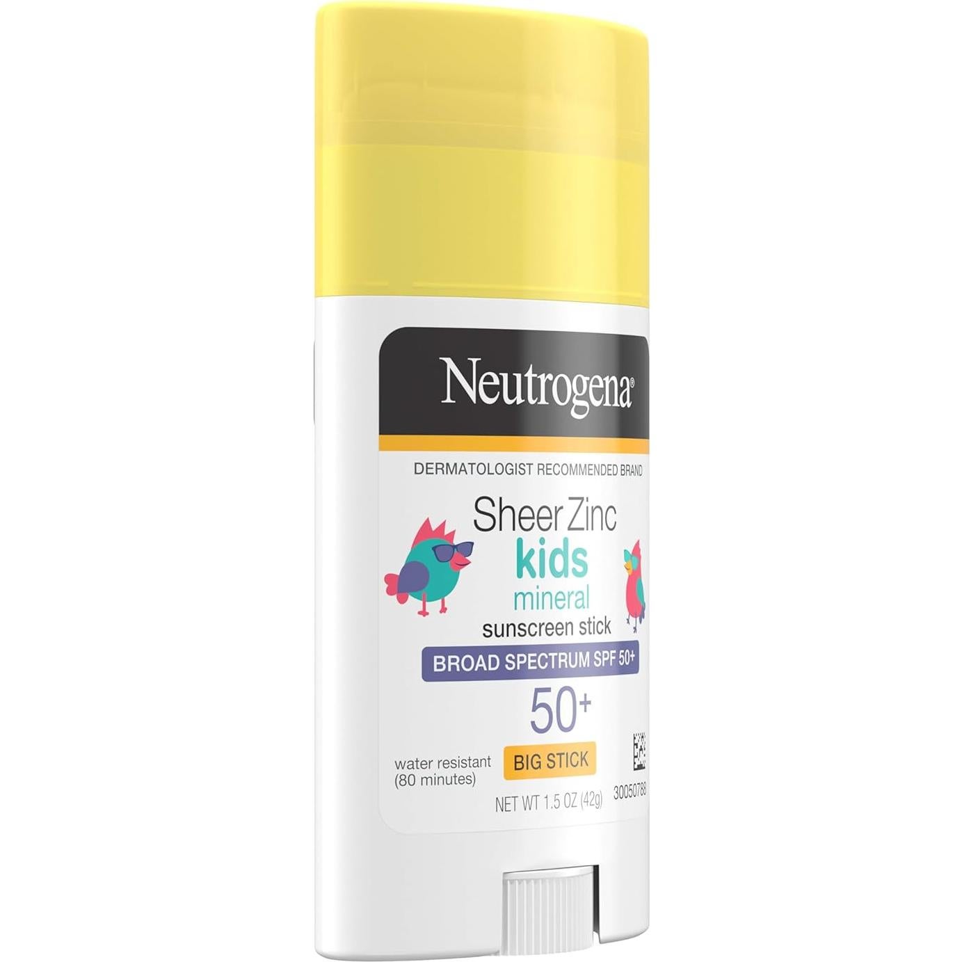 Protector Solar Neutrogena Kids Stick 42.52 g SPF 50+ UVA/UVB