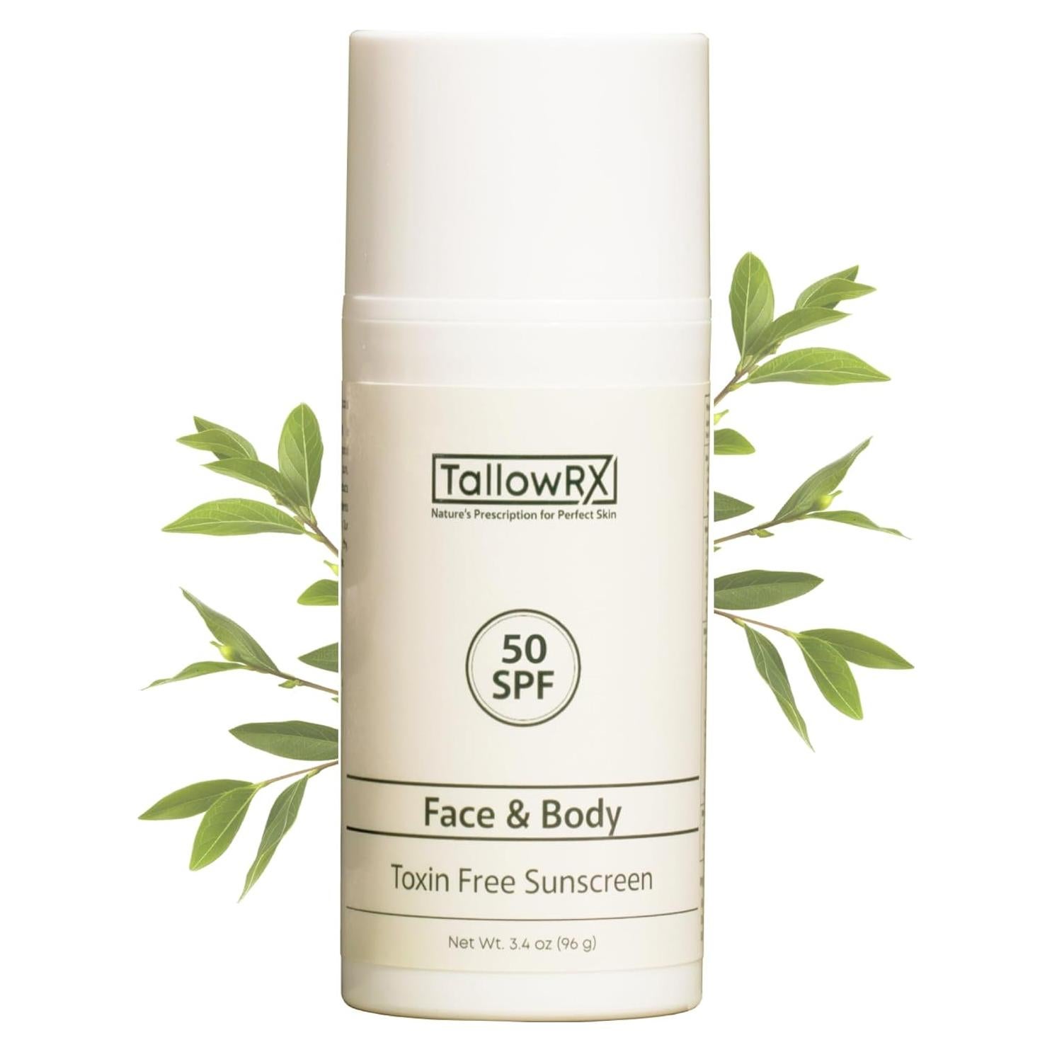 Protector Solar Mineral TallowRX SPF 50 - 120 g - No Tóxico