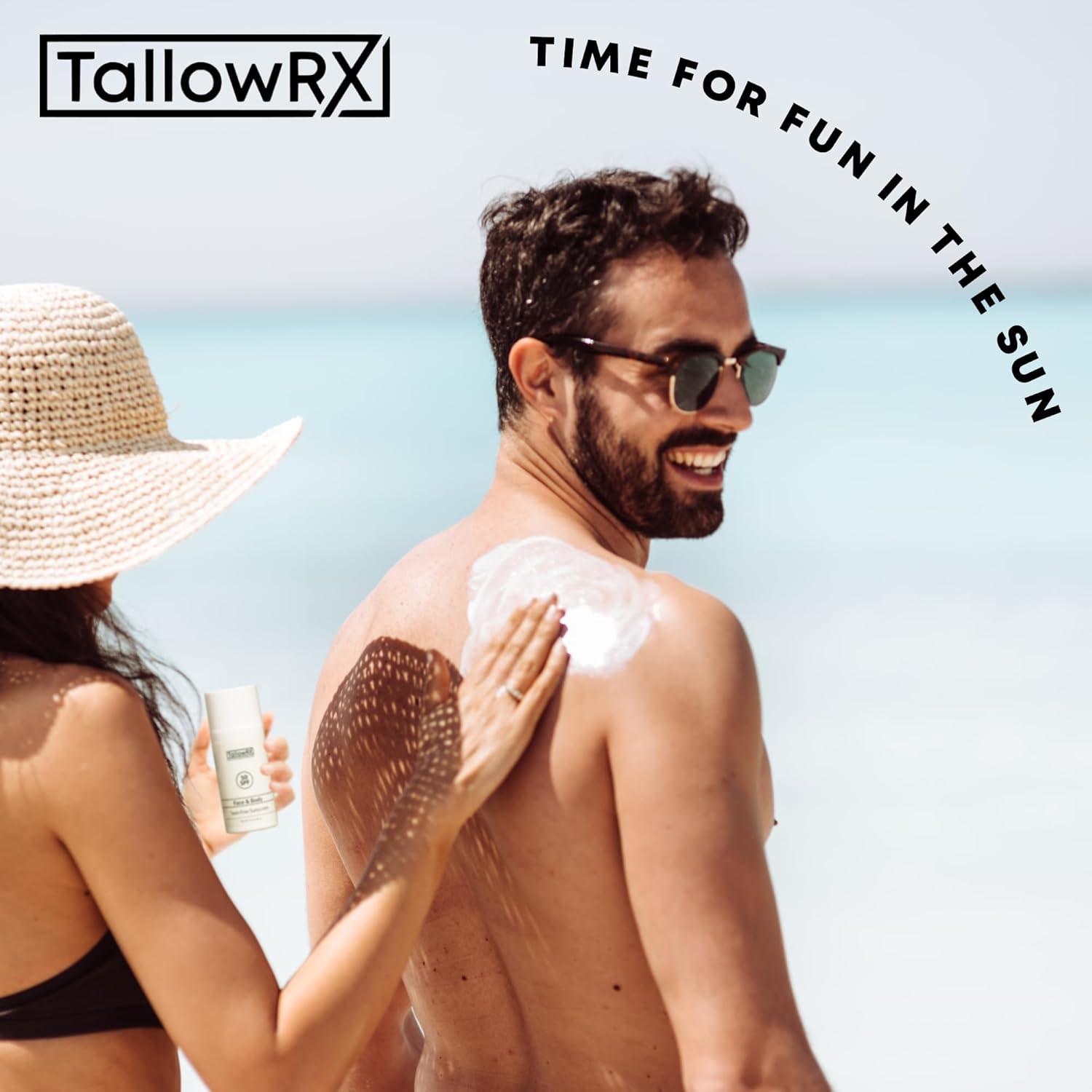 Protector Solar Mineral TallowRX SPF 50 - 120 g - No Tóxico