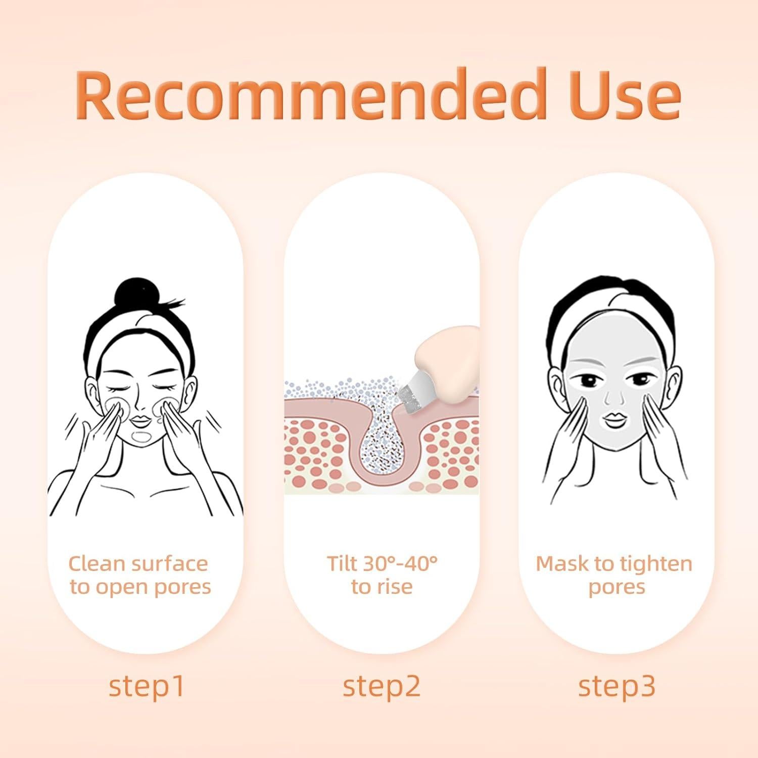 Raspador Facial Skin Scrubber Auioytoy - Limpiador de Poros