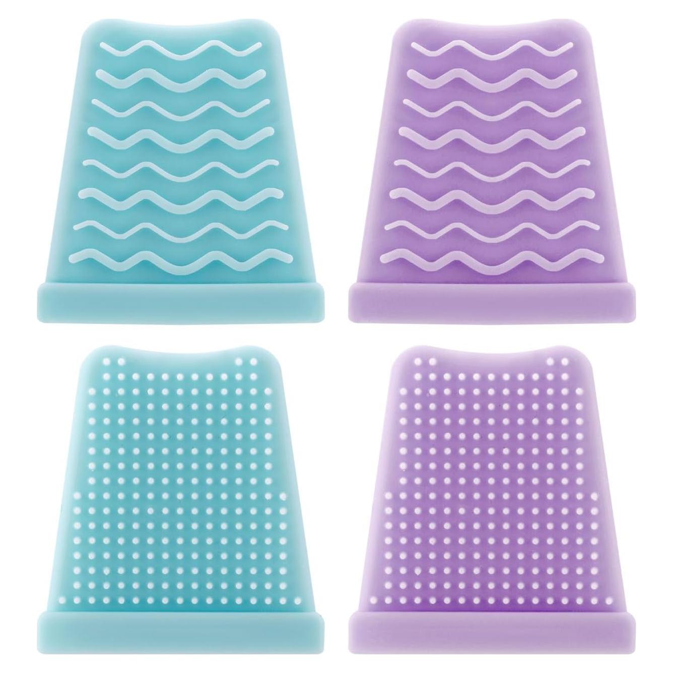 4 Cubiertas de Silicona para Espátula de Piel Gosknor