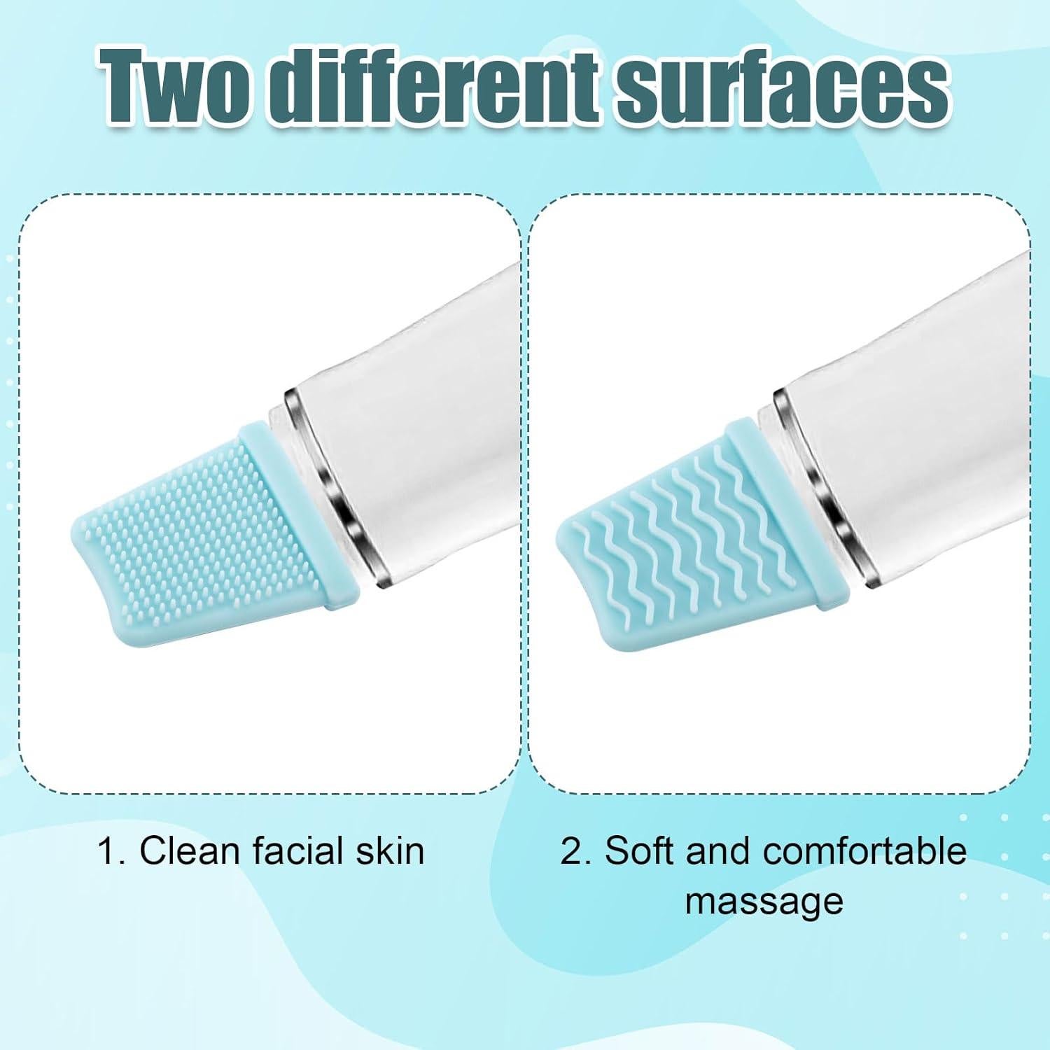 4 Cubiertas de Silicona para Espátula de Piel Gosknor