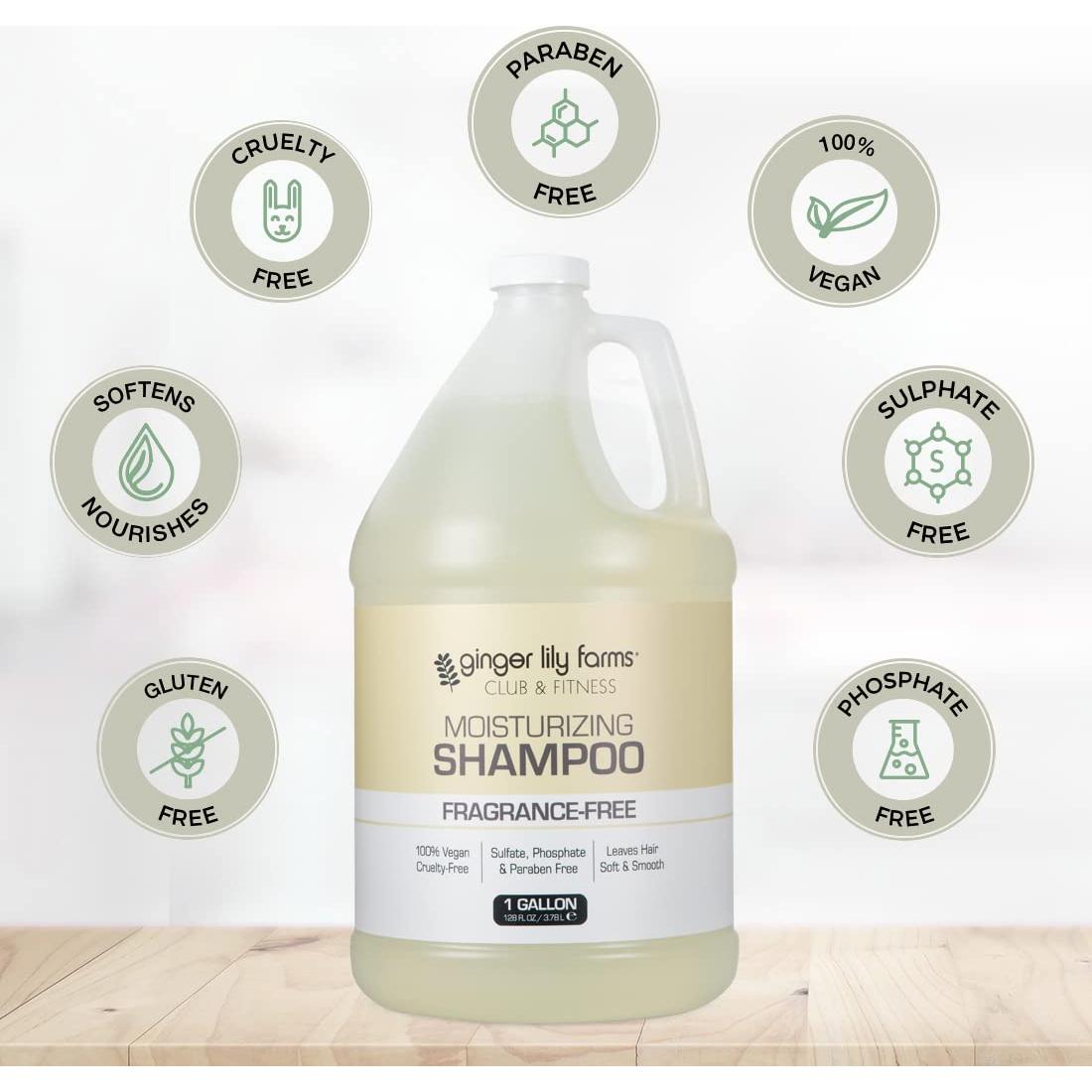 Champú Hidratante Sin Fragancia Ginger Lily Farms 3.95 kg